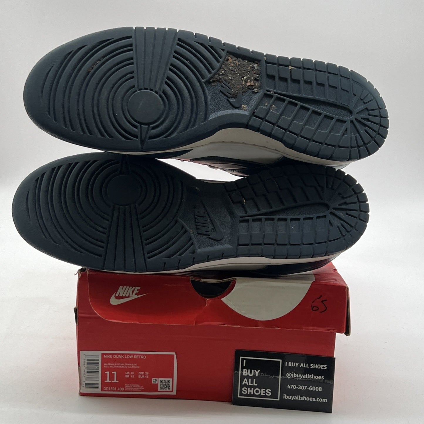 Size 11 - Nike Dunk Low Velarian Blue/White (DD1391-400)