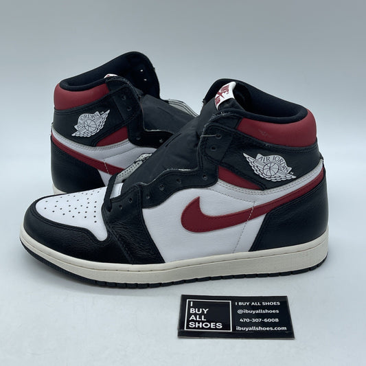 Size 9.5 - Air Jordan 1 Retro OG High Crimson Tint Black Leather (555088-081)