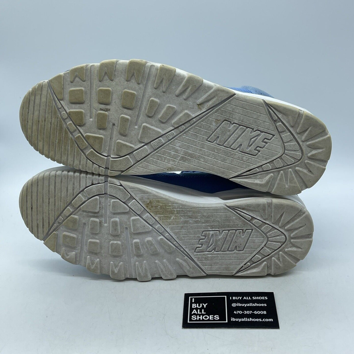 Size 11 - Nike Air Trainer SC High Unviersity Blue White Suede (302346-401)