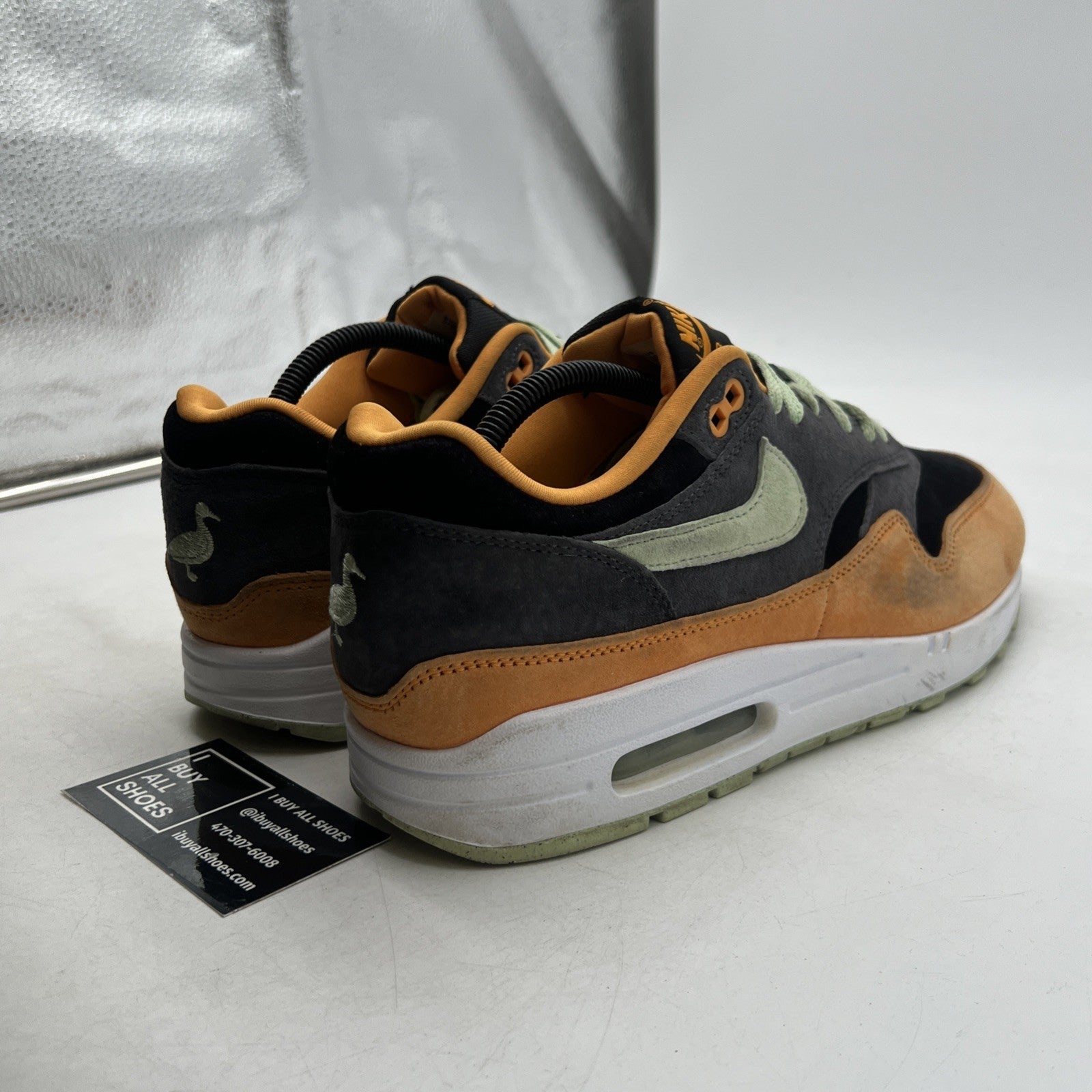 Size 10 - Nike Air Max 1 Premium Ugly Duckling - Honeydew (DZ0482-001)