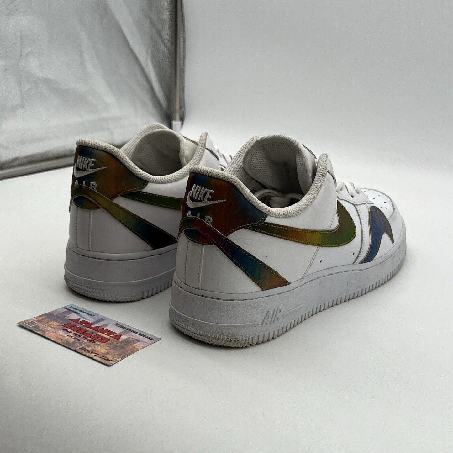 Size 11 - Nike Air Force 1 Low Misplaced Swoosh - White (CK7204-101)