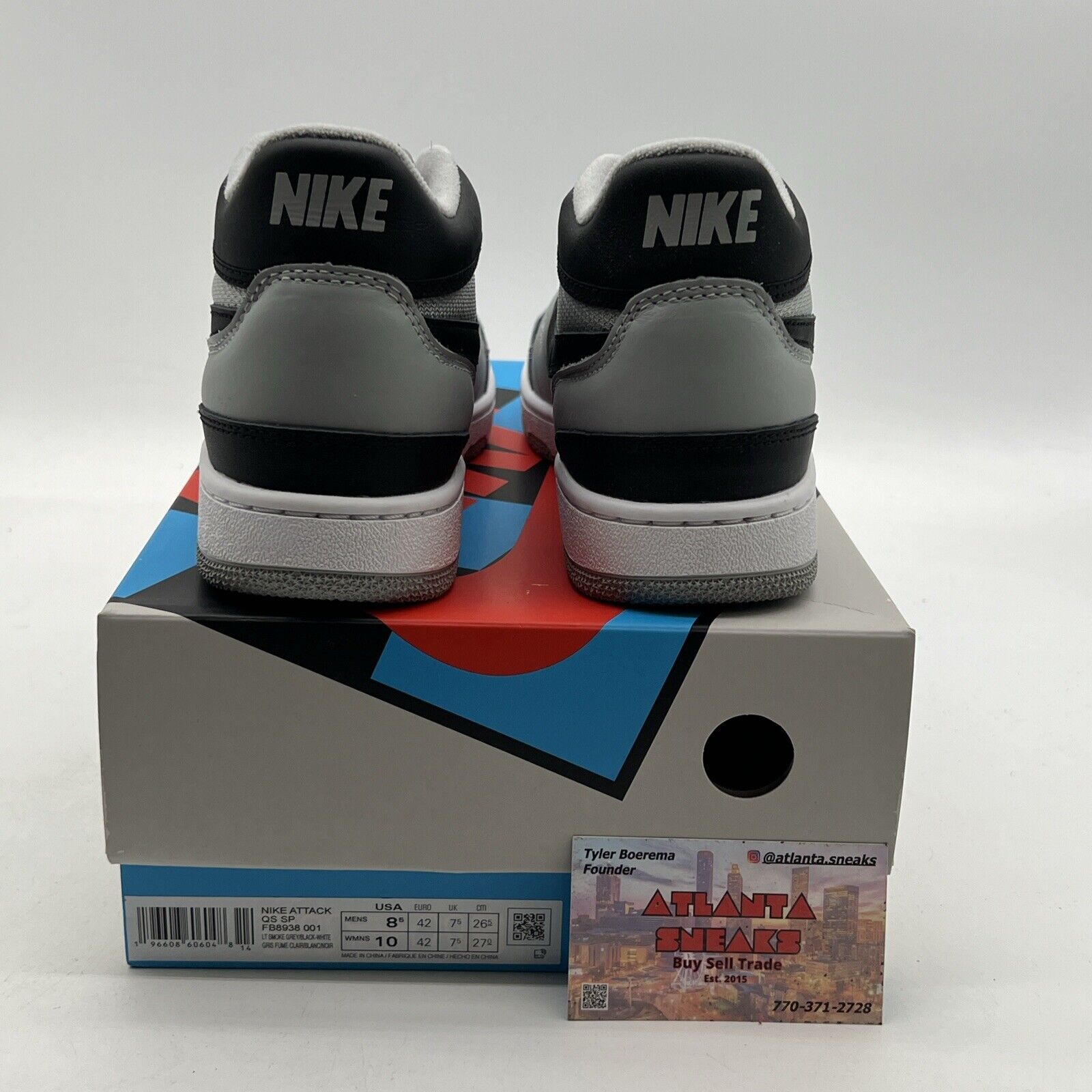 Size 8.5 - Nike Mac Attack QS SP OG 2023 Light Smoke Grey (FB8938-001)