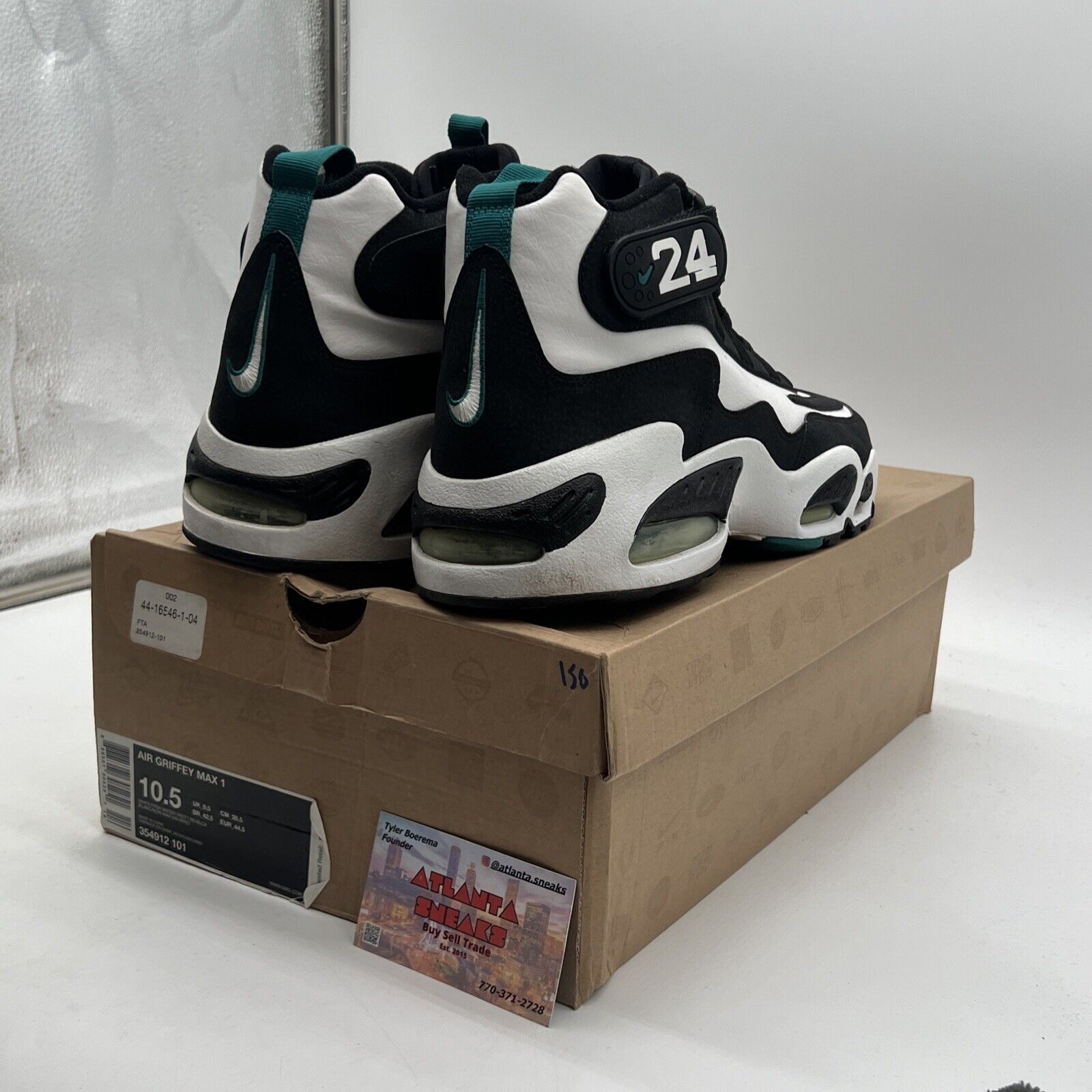 Size 10.5 - Nike Air Griffey Max 1 Freshwater (354912-101)