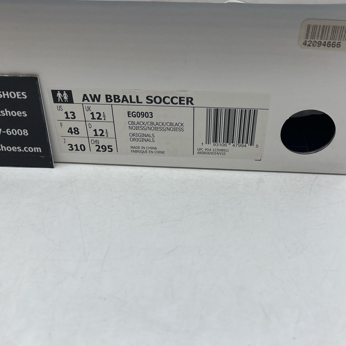 Size 13 - Adidas Alexander Wang x Bball Soccer Triple Black (EG0903)