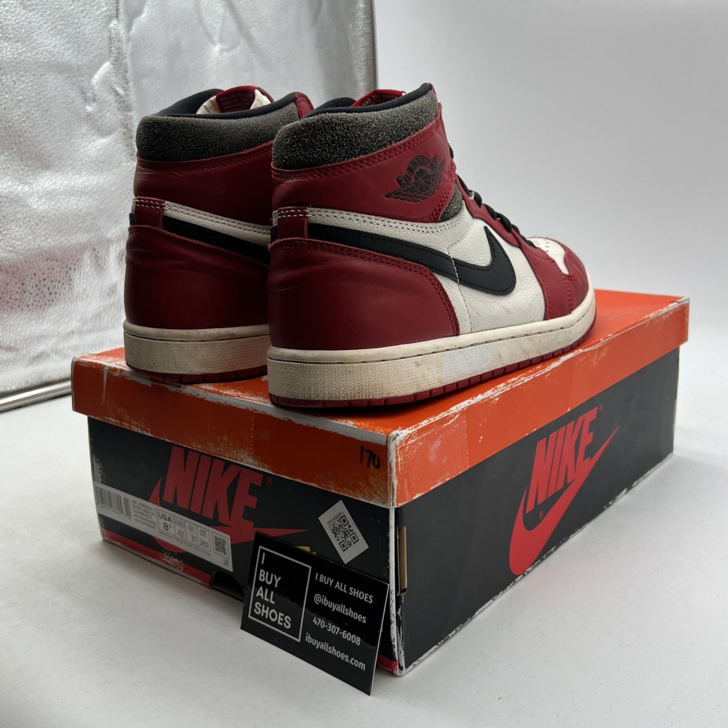 Size 8.5 - Air Jordan 1 Retro High Chicago Reimagined Lost & Found (DZ5485-612)