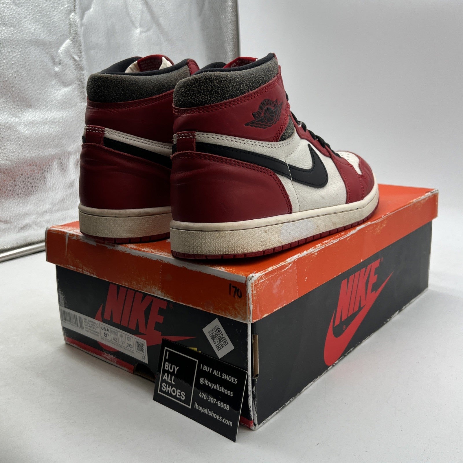 Size 8.5 - Air Jordan 1 Retro High Chicago Reimagined Lost & Found (DZ5485-612)
