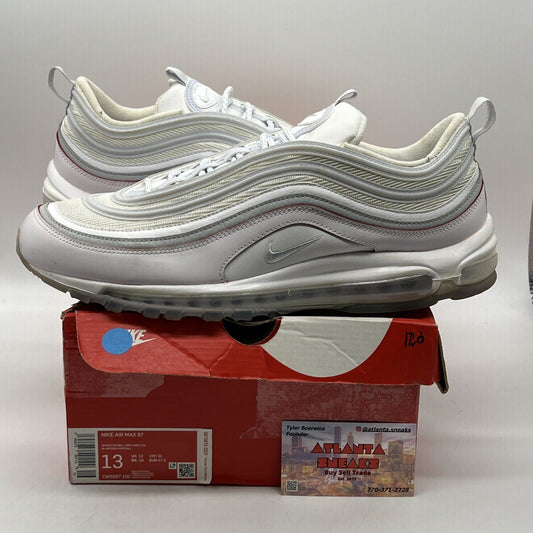 Size 13 - Nike Air Max 97 DIY Flare Red White Icey Leather