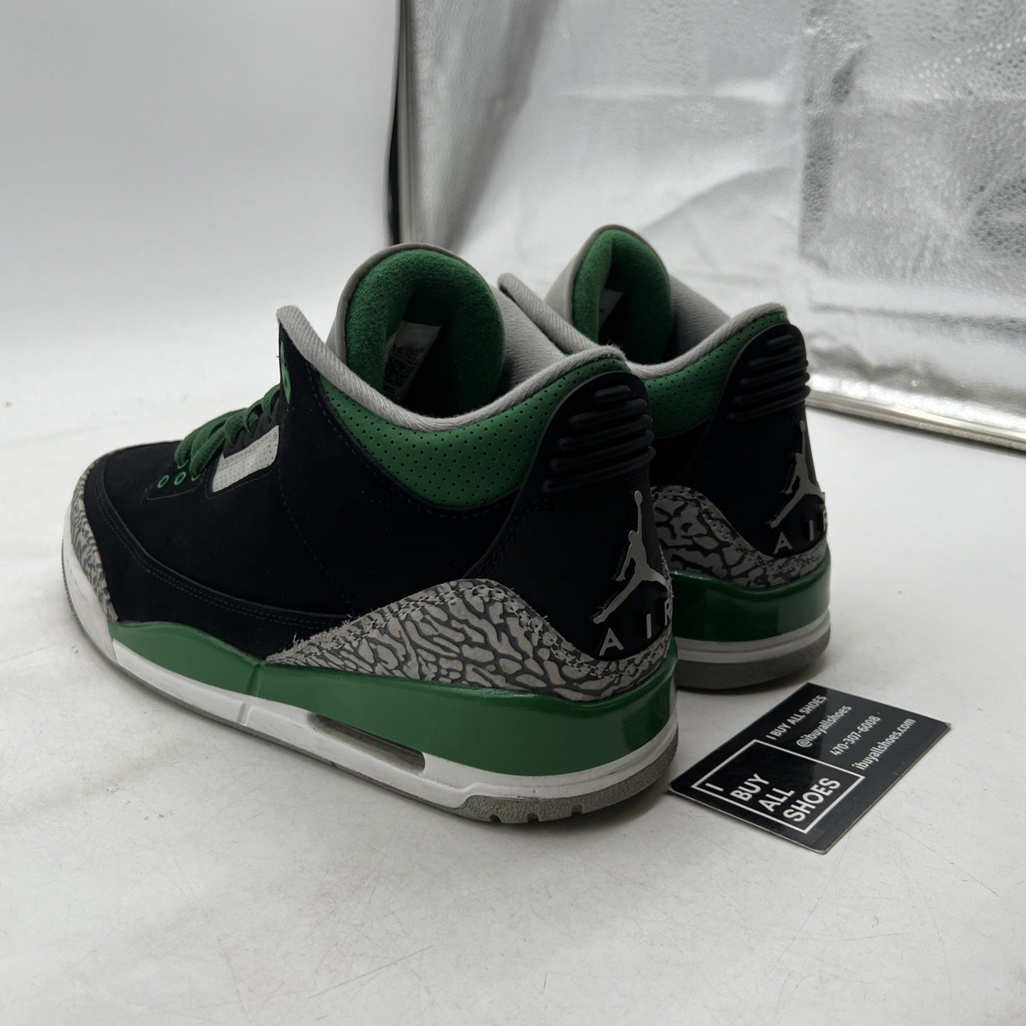 Size 9 - Air Jordan 3 Retro Mid Pine Green (CT8532-030)