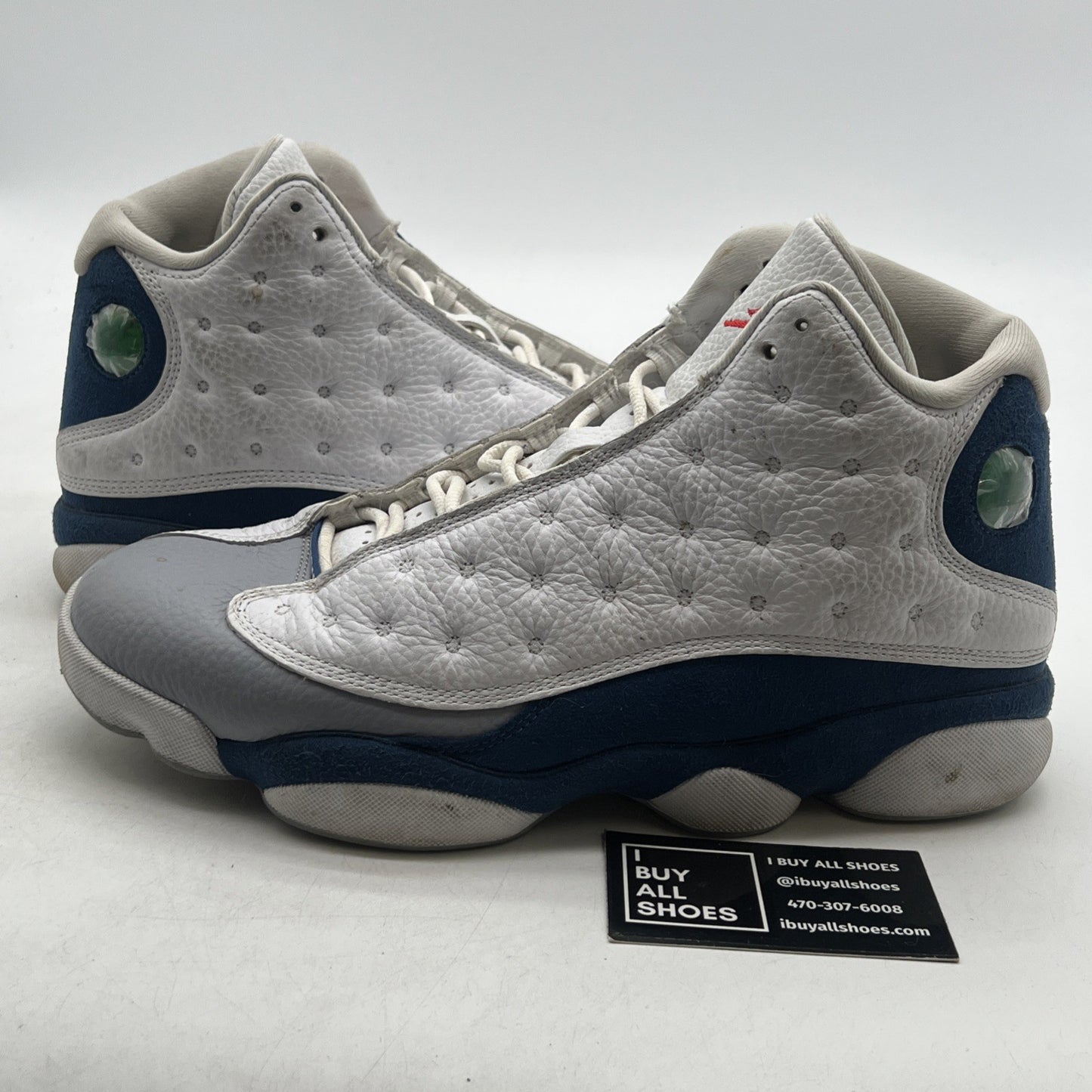 Size 10.5 - Air Jordan 13 Retro Mid French Blue (414571-164)