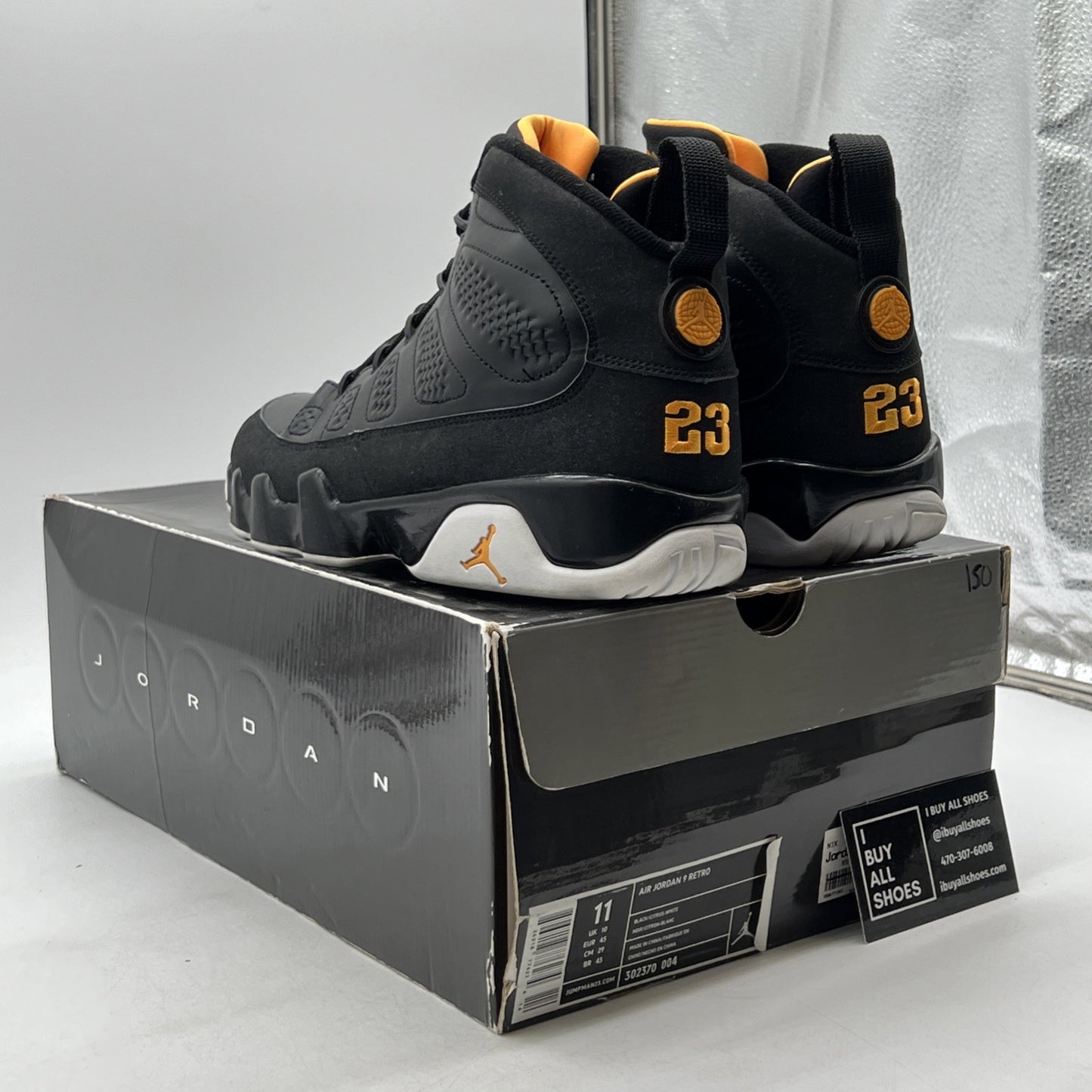Size 11 - Air Jordan 9 Retro Citrus (302370-004)