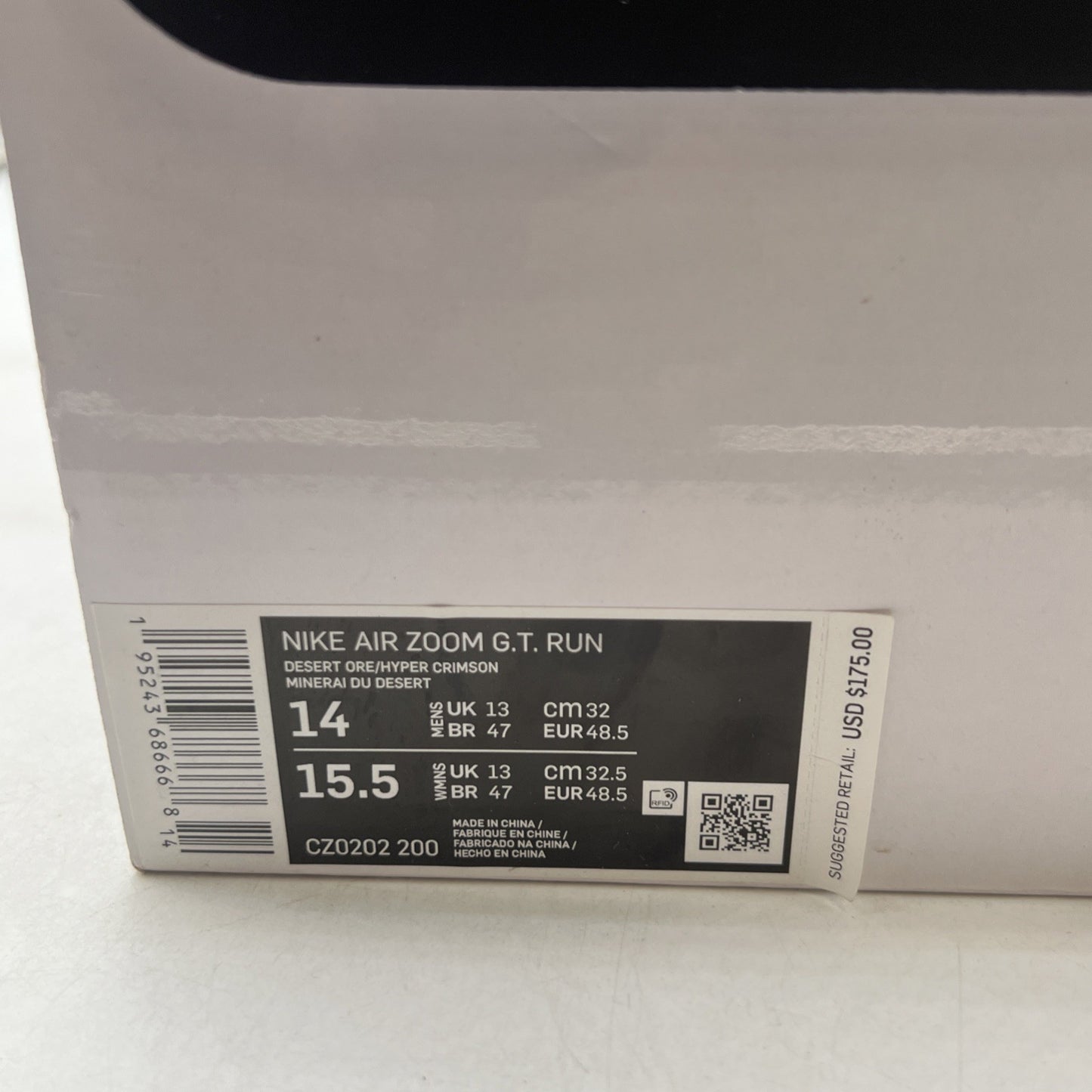 Size 14 - Nike Air Zoom GT Run Mowabb Attitude (CZ0202-200)