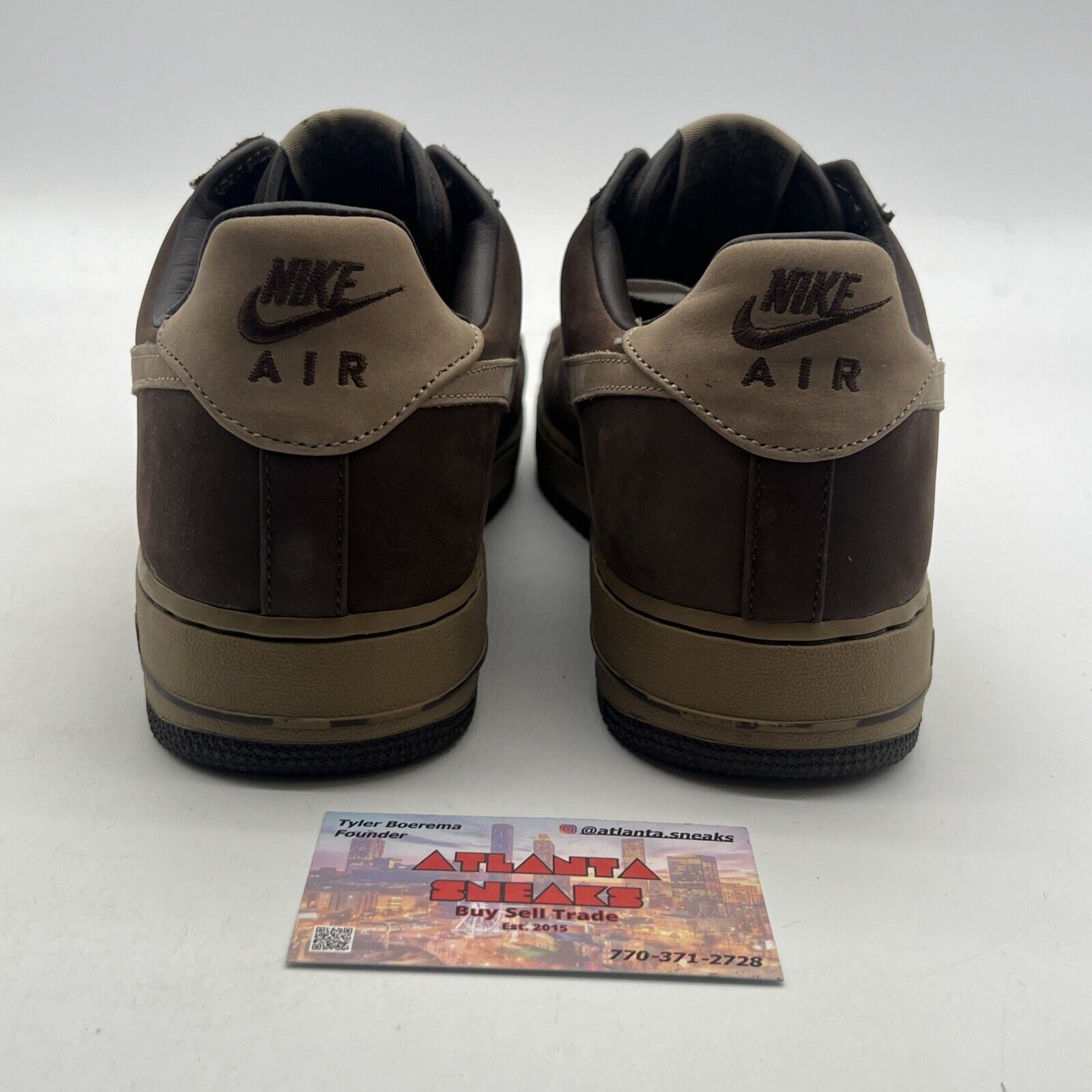 Size 11 - Nike Air Force 1 Premium Brown (309096-221)
