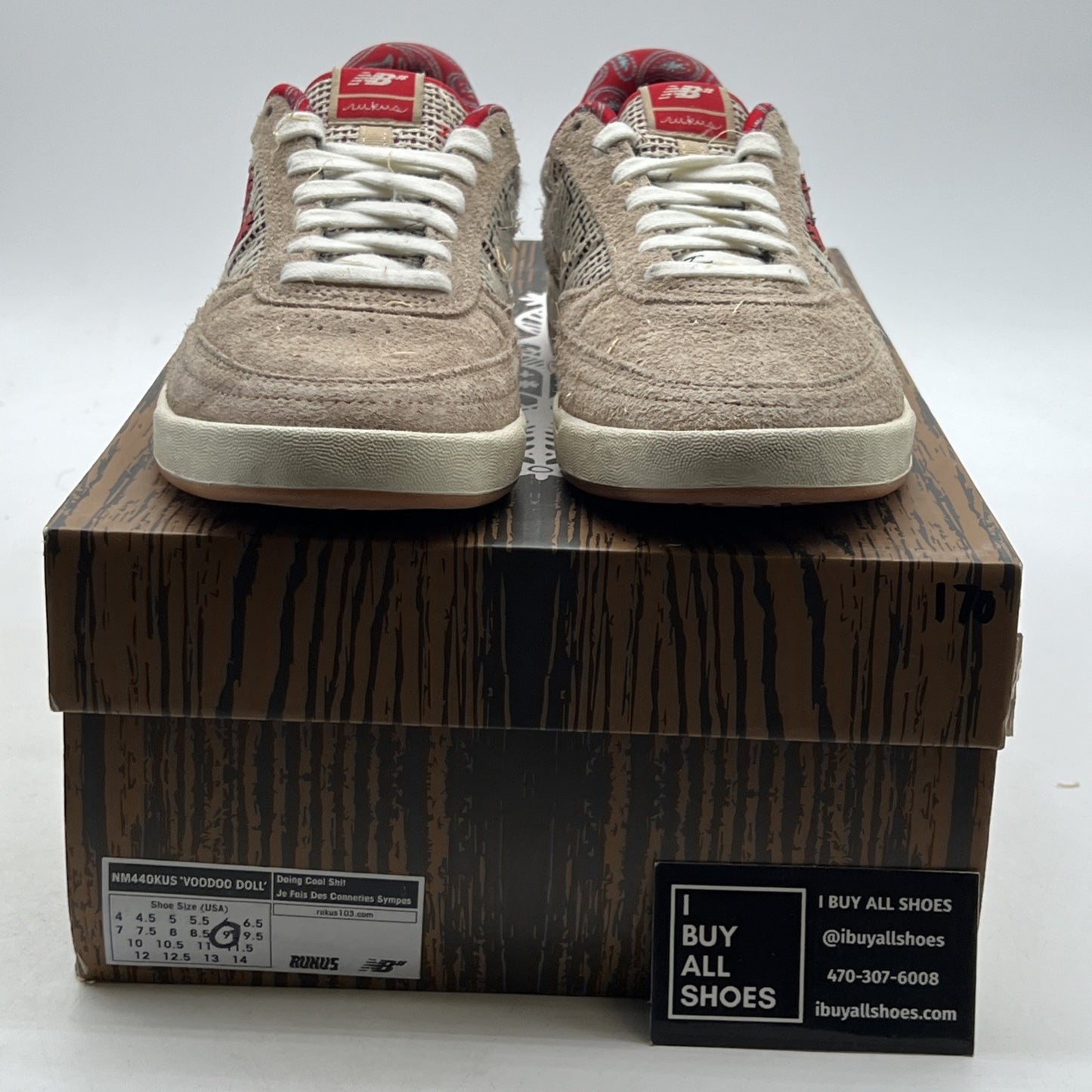 Size 9 - New Balance Rukus x Numeric 440 Voodoo Doll (NM440KUS)