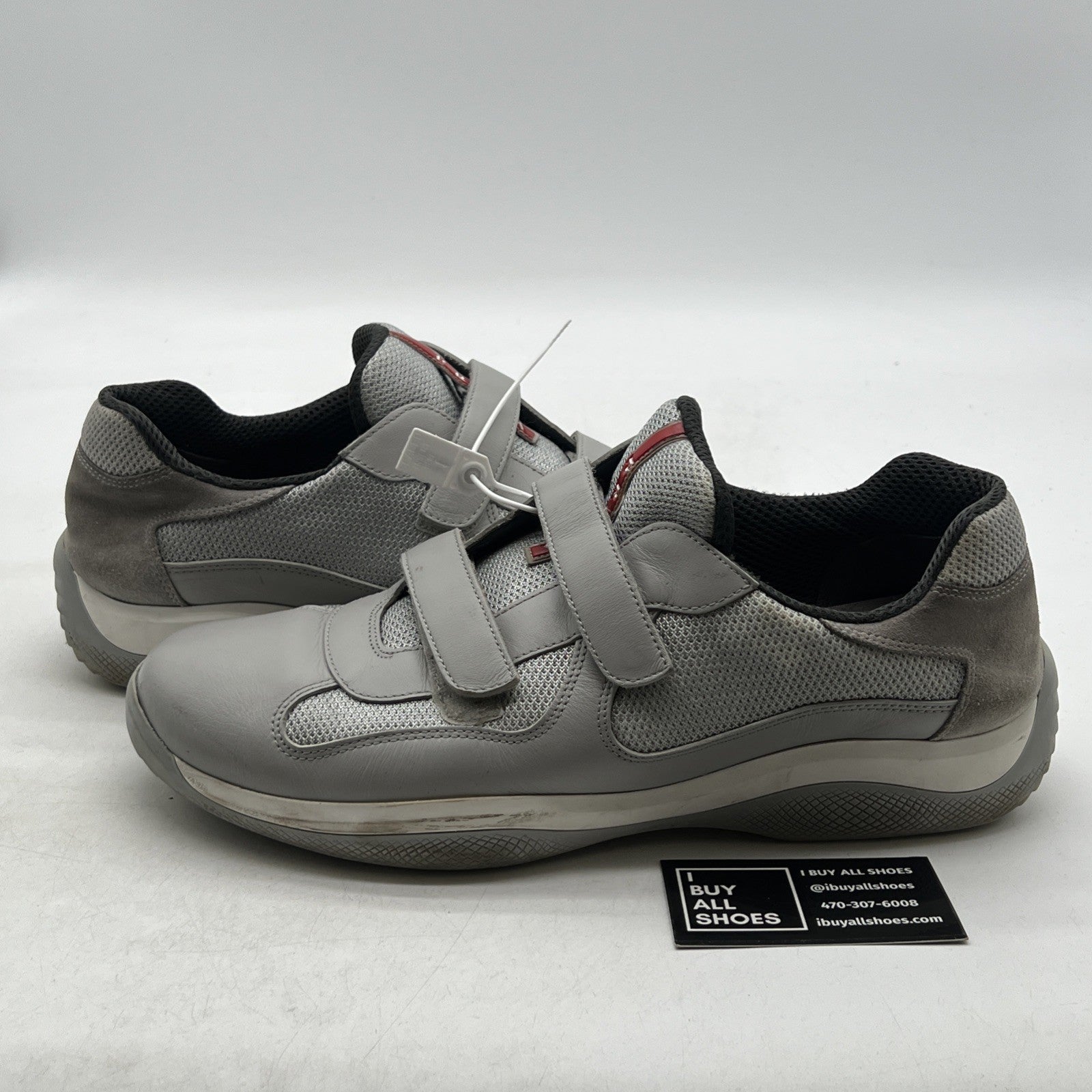 Size 11 - PRADA AMERICAS CUP SNEAKERS