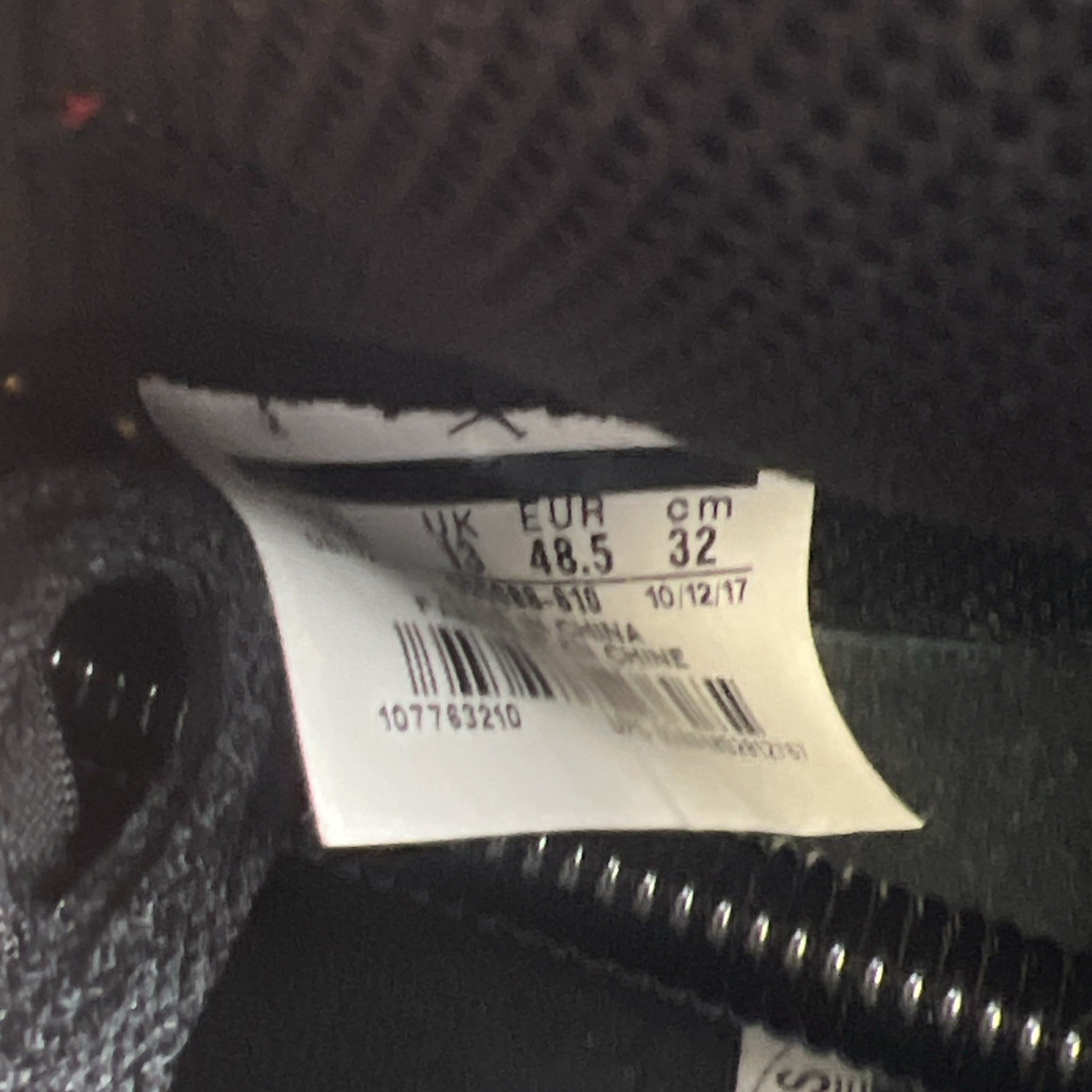 Size 14 - Air Jordan 1 Retro OG High Bred Toe (555088-610)