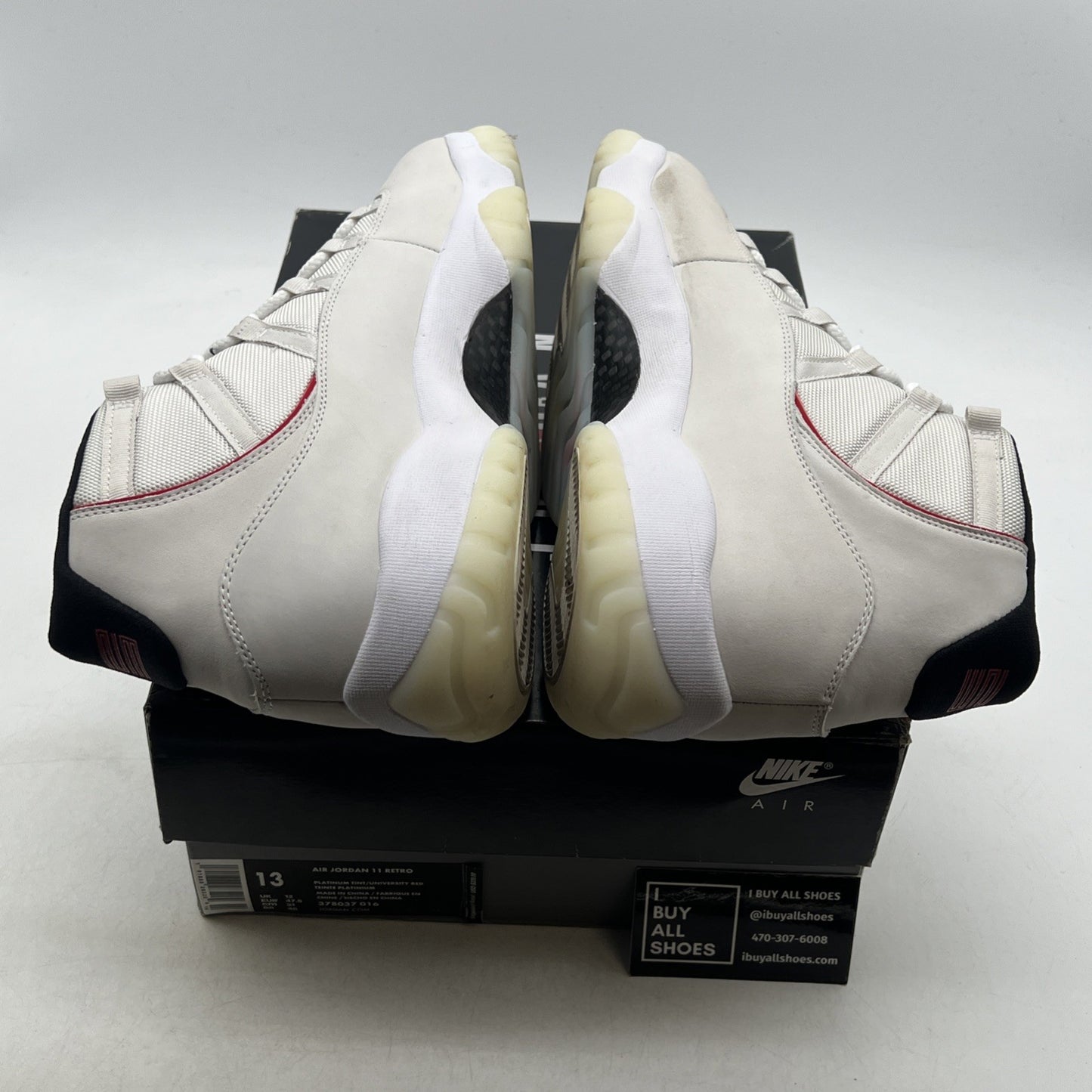 Size 13 - Air Jordan 11 Retro Platinum Tint (378037-016)