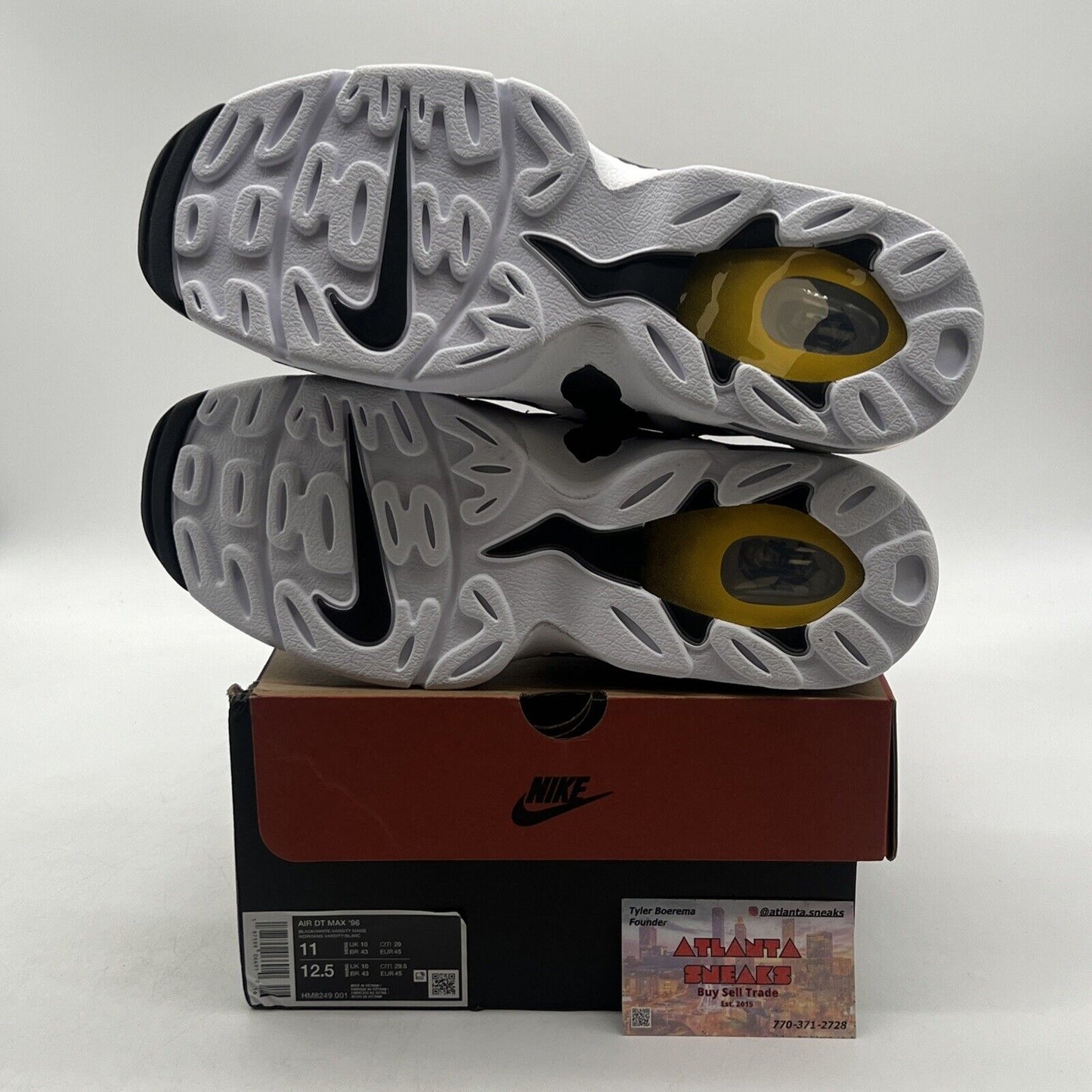 Size 11 - Nike Air DT Max ’96 2024 Black White Suede (HM8249-001)