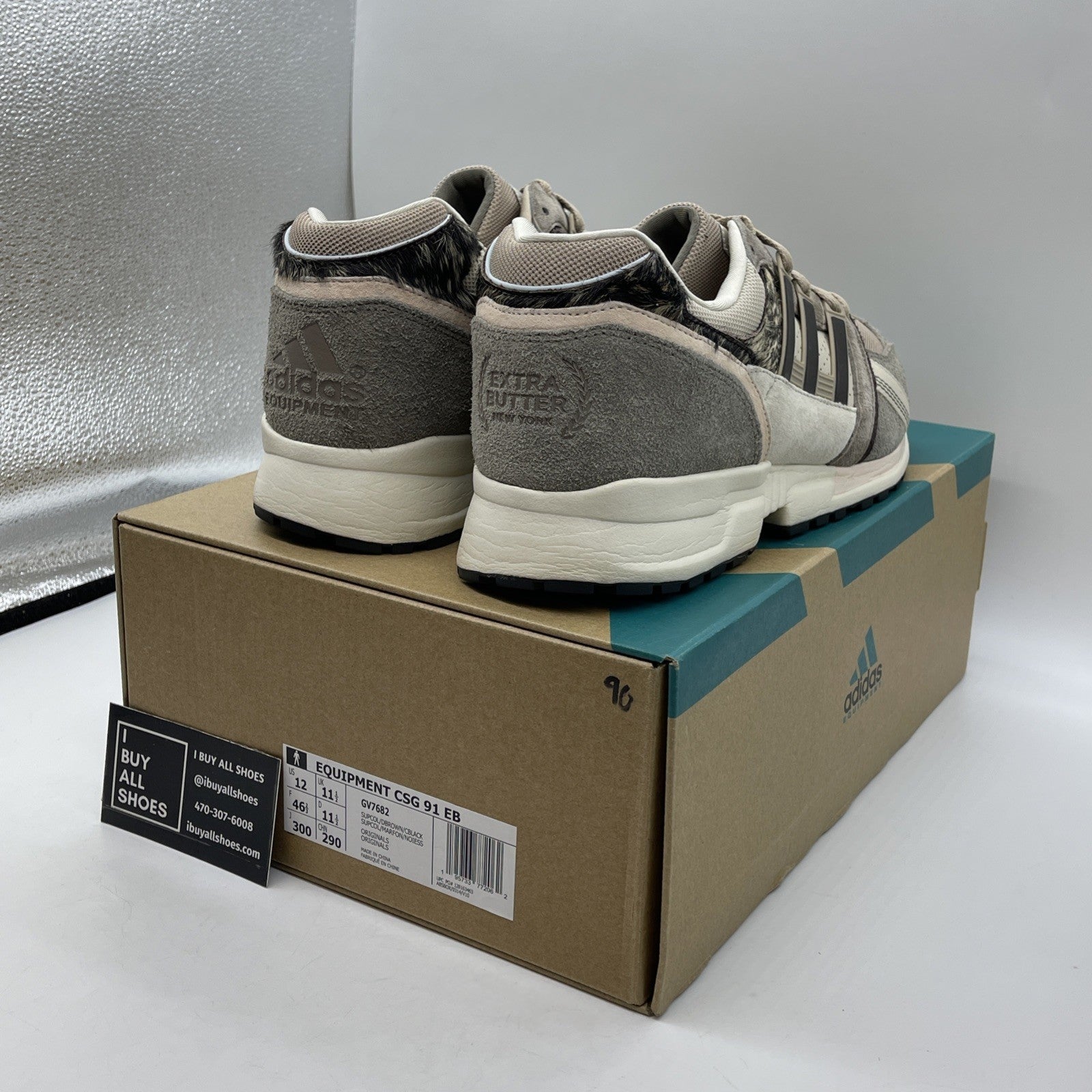 Size 12 - adidas Extra Butter x Equipment CSG 91 Best Friend Suede (GV7682)