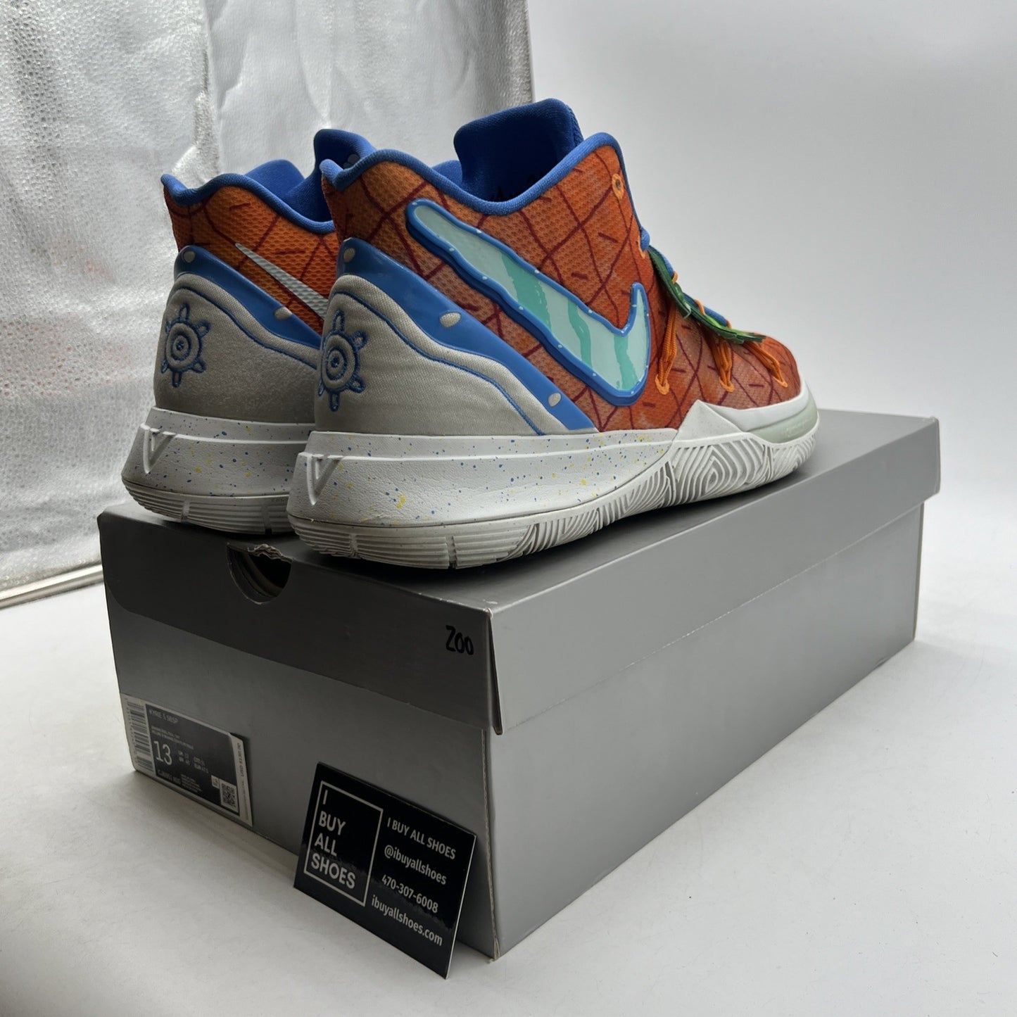 Size 13 - Nike SpongeBob SquarePants x Kyrie 5 Pineapple House (CJ6951-800)
