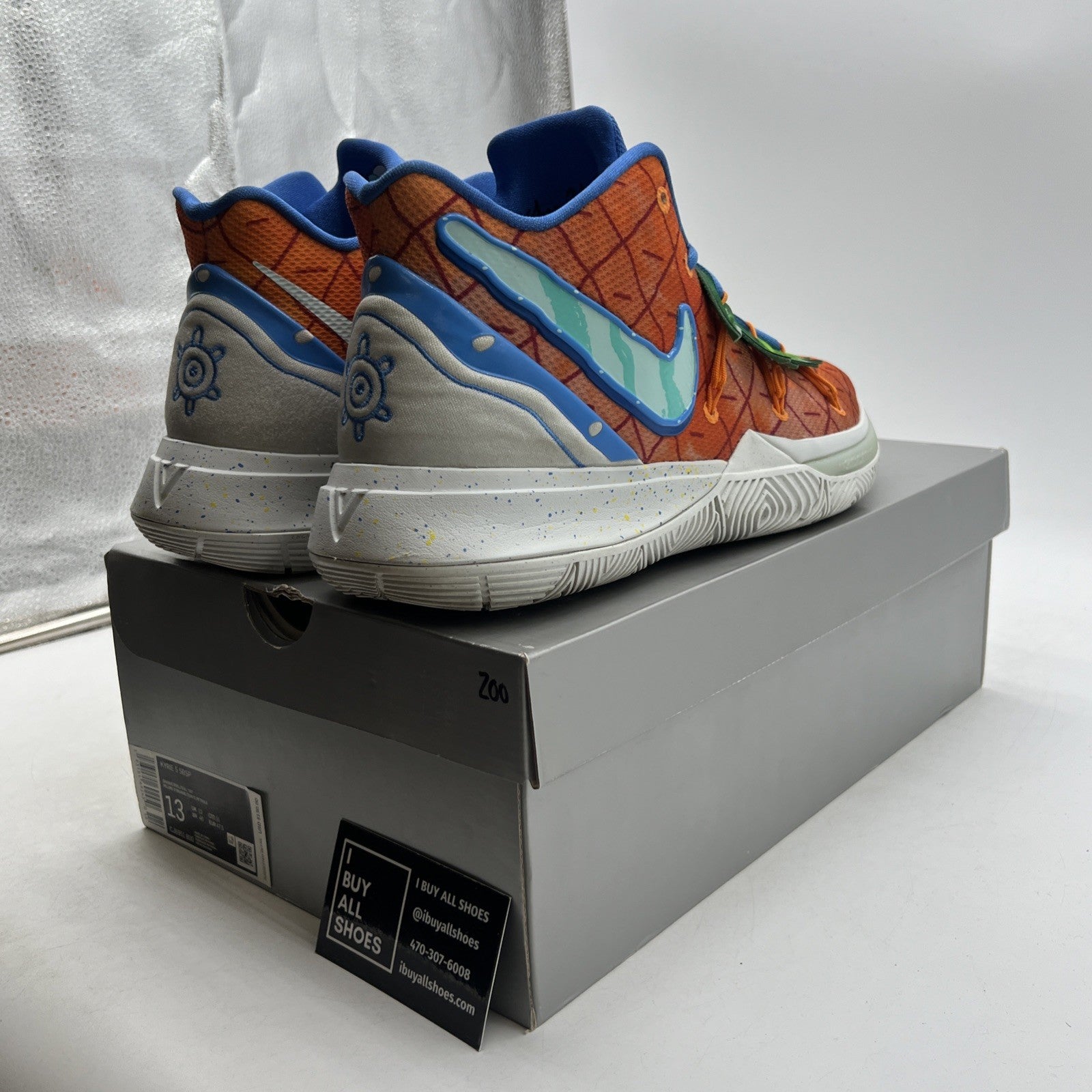 Size 13 - Nike SpongeBob SquarePants x Kyrie 5 Pineapple House (CJ6951-800)