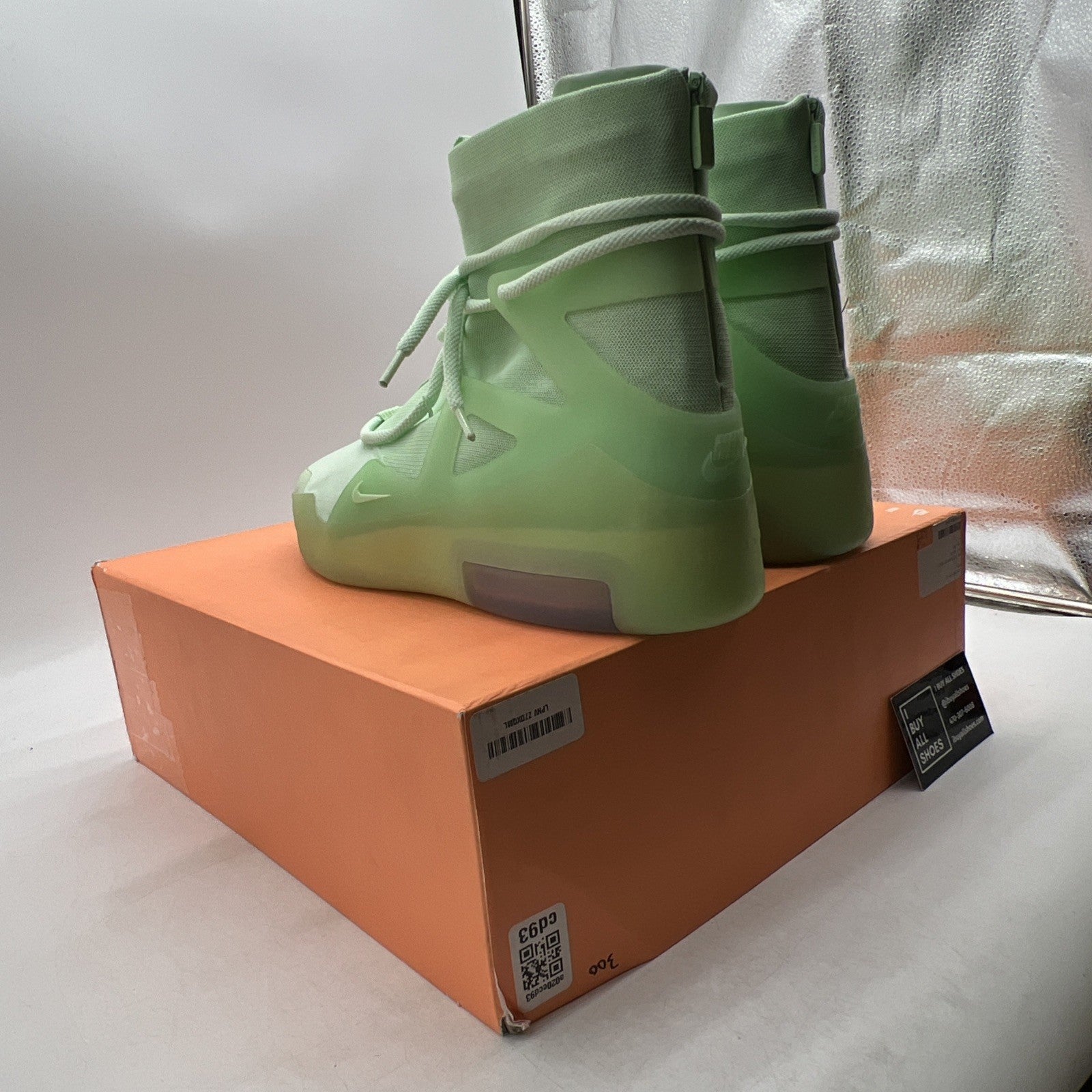 Size 13 - Nike Air Fear Of God 1 Frosted Spruce (AR4237-300)