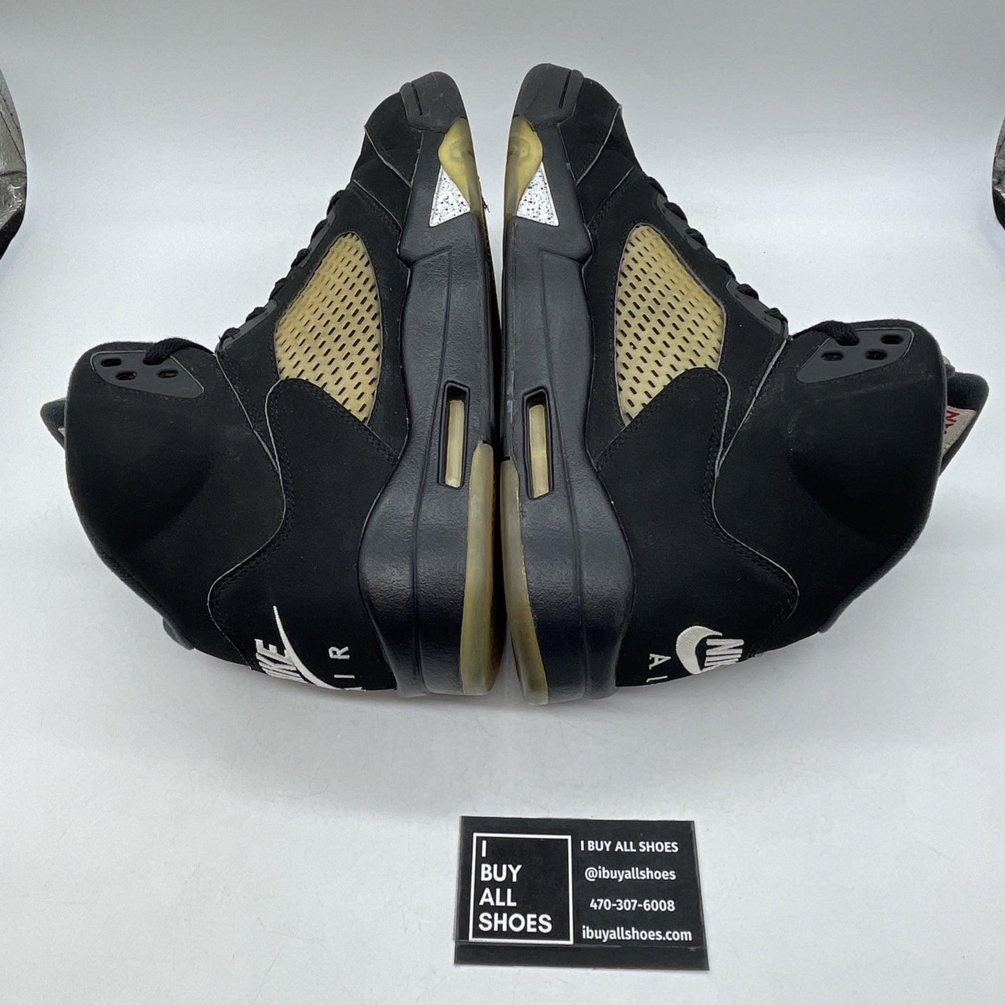 Size 12 - Jordan 5 OG Mid Metallic Silver Black (845035-003)