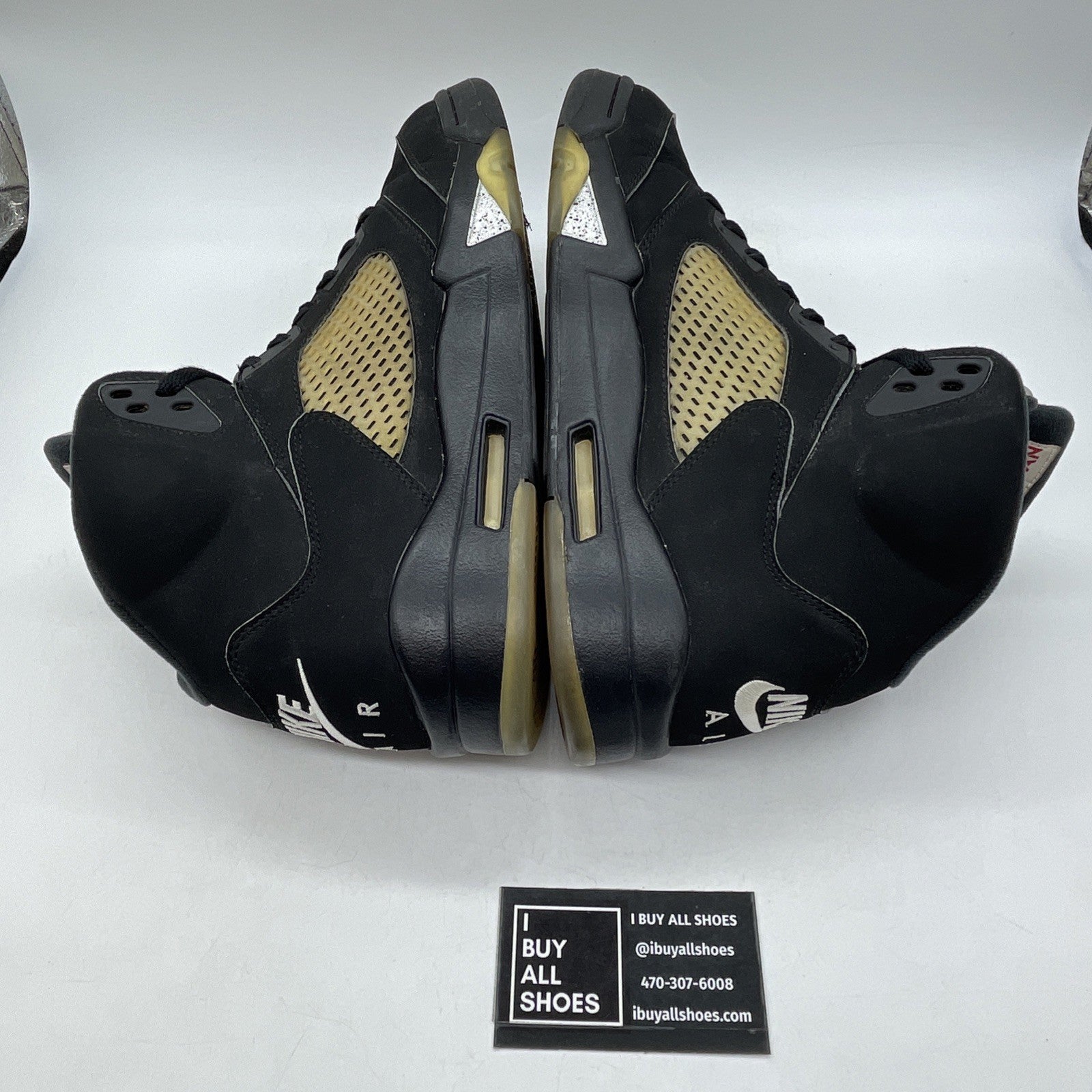 Size 12 - Jordan 5 OG Mid Metallic Silver Black (845035-003)