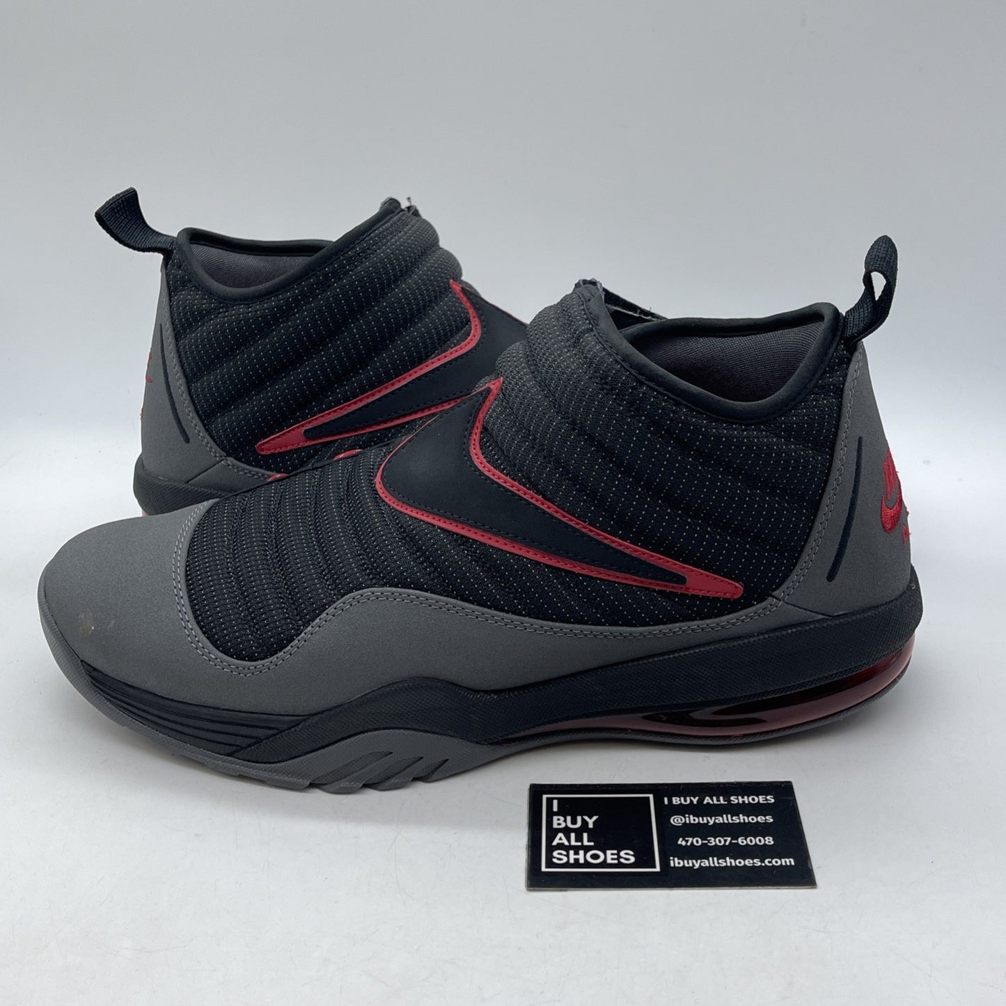Size 13 - Nike Air Max Shake Evolve Black Grey Suede (511494-006)