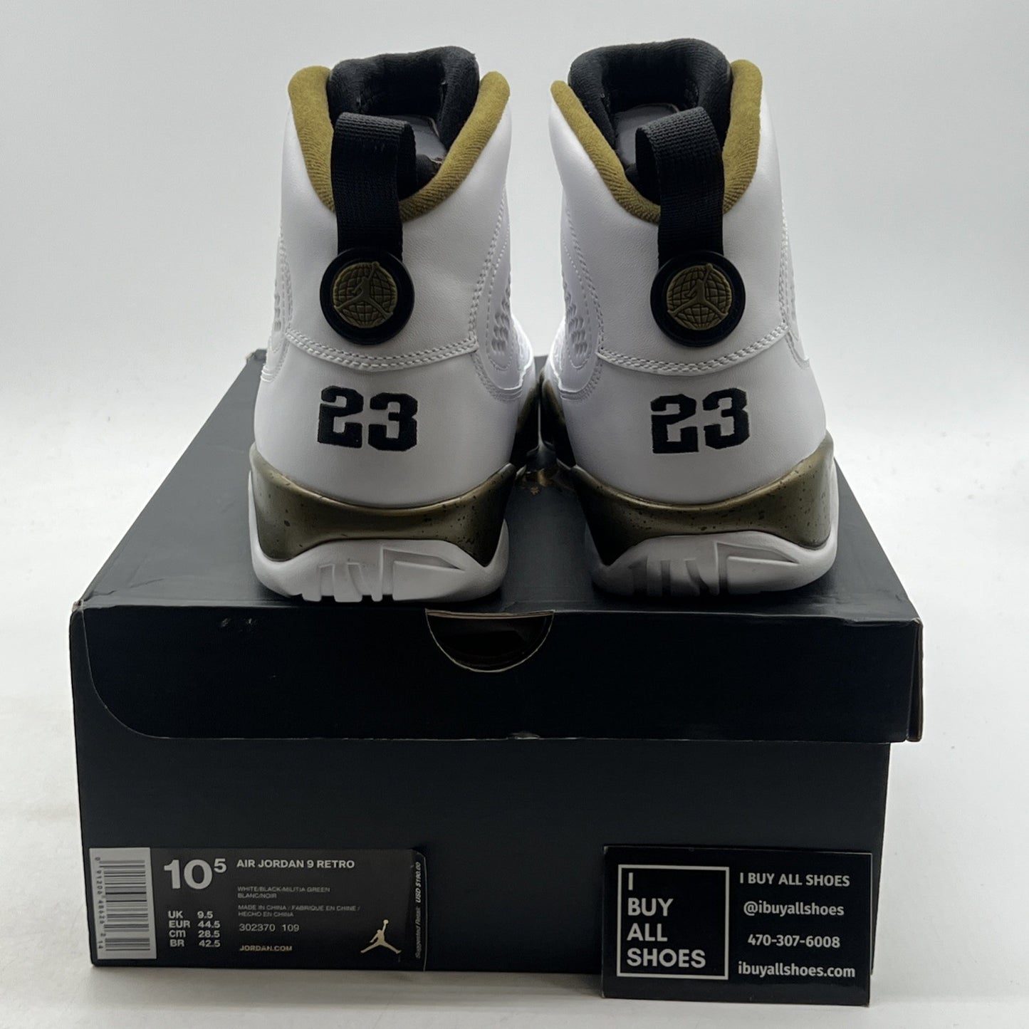 Size 10.5 - Air Jordan 9 Retro Statue (302370-109)