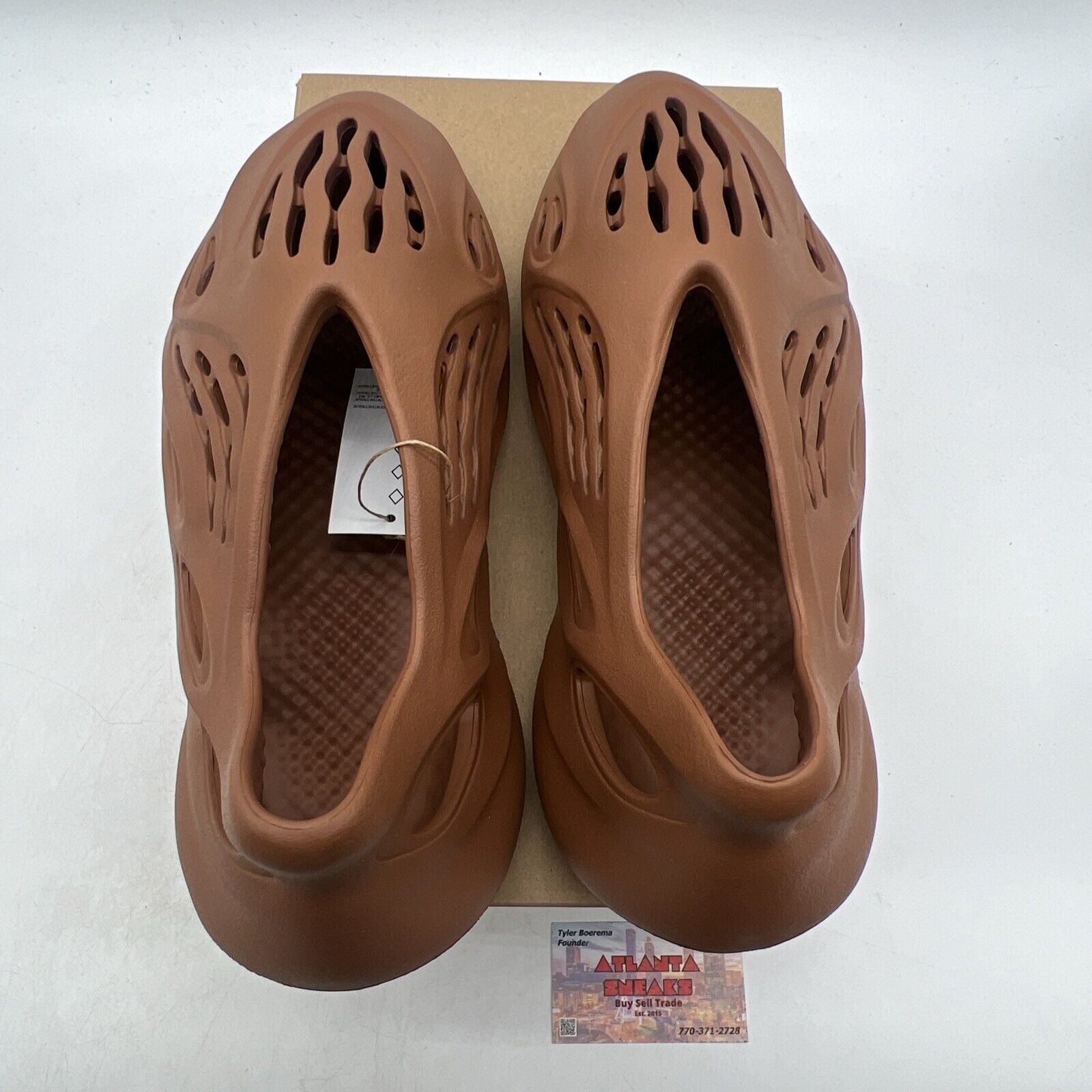 Size 11 - Adidas Yeezy Foam Runner 'Red Clay' - (HP5335)
