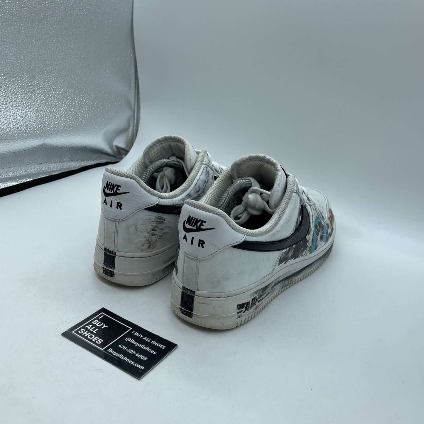 Size 10.5 - Nike G-Dragon x Air Force 1 '07 Para-Noise 2.0 Leather (DD3223-100)