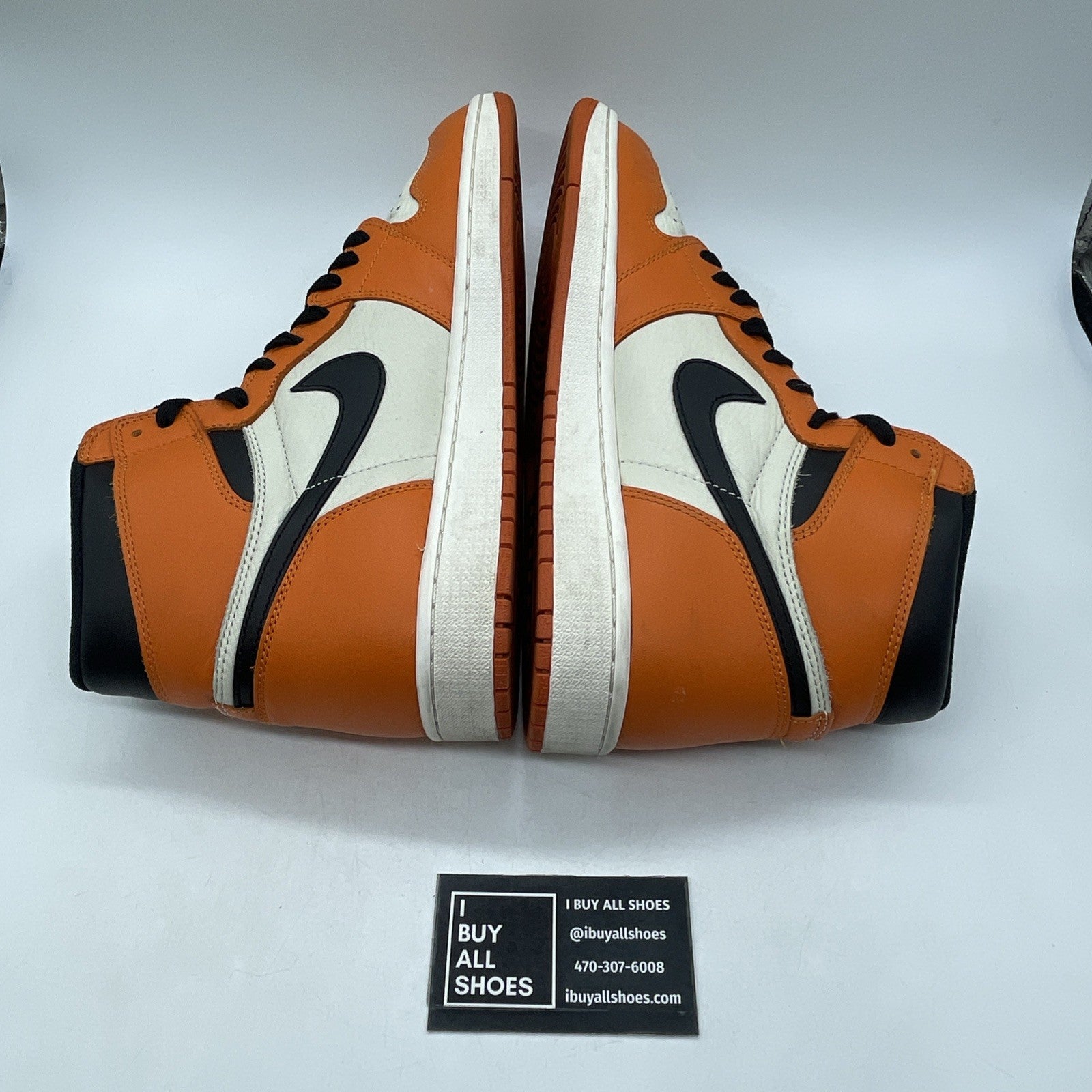 Size 12 - Air Jordan 1 Retro High OG shattered backboard away 2016 (555088-113)