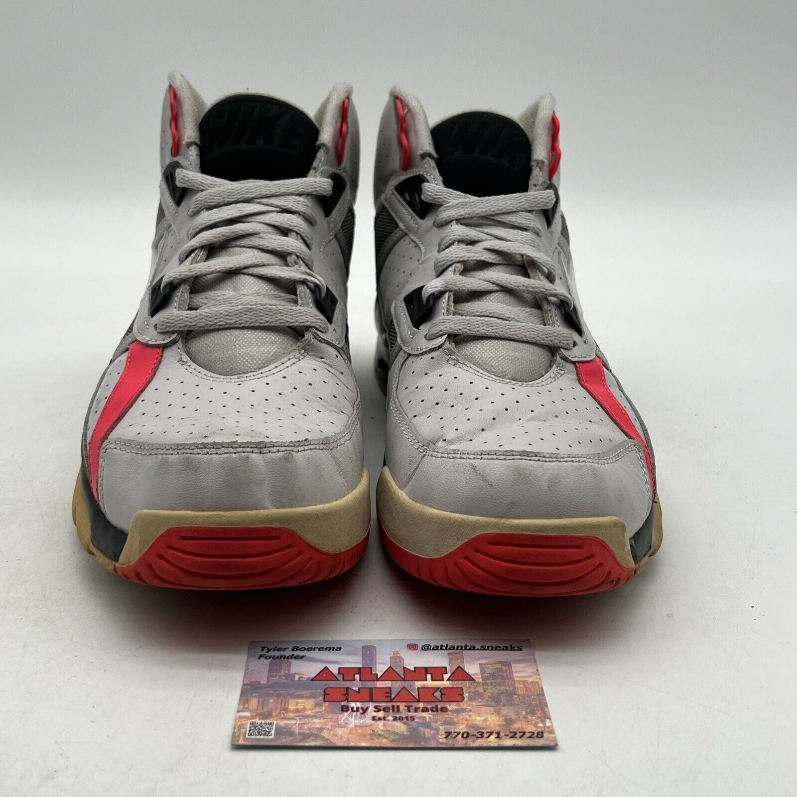 Size 10.5 - Nike Air Trainer SC High Vast Grey (302346-020)