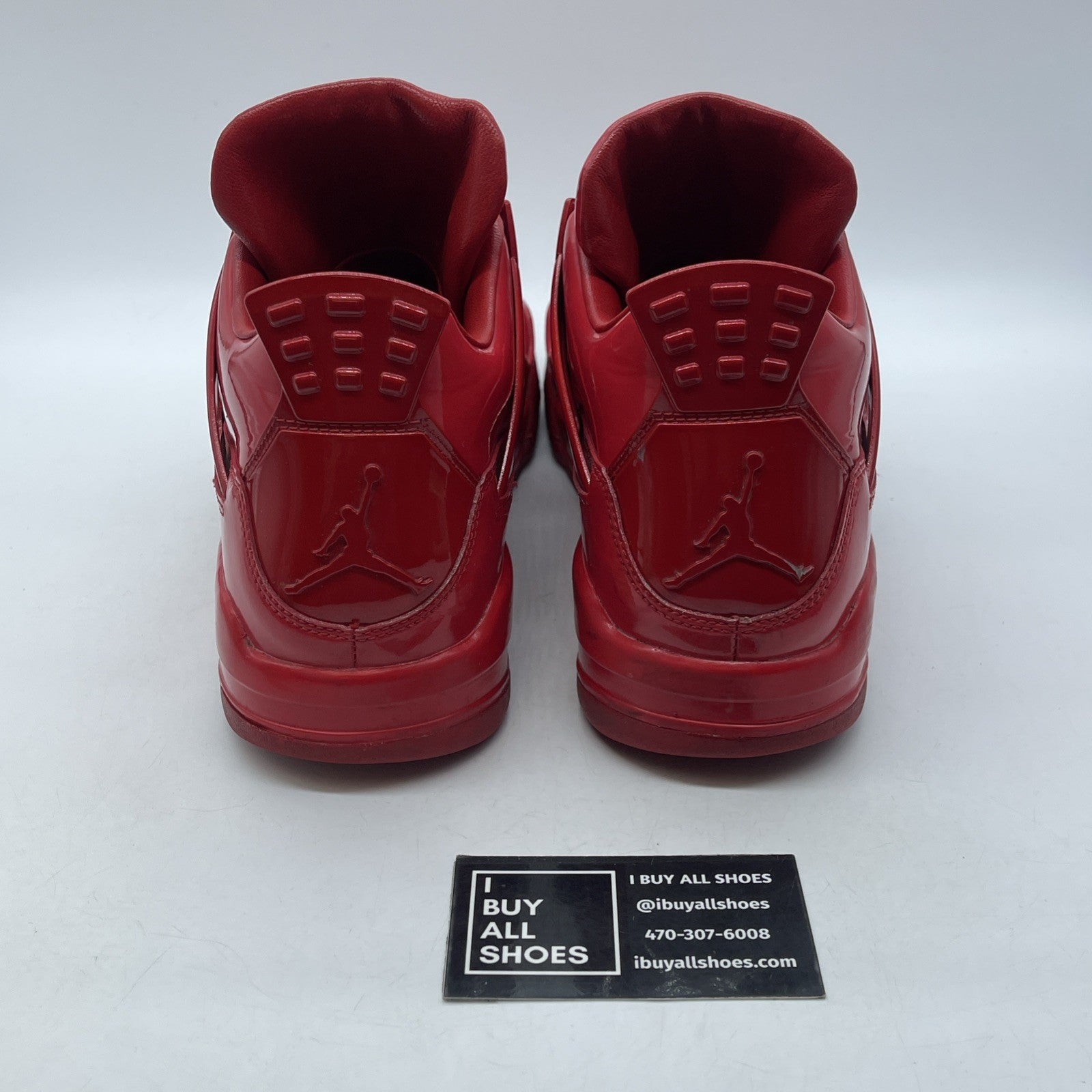 Size 12 - Air Jordan 4 Retro 11Lab4 Red Leather (719864-600)