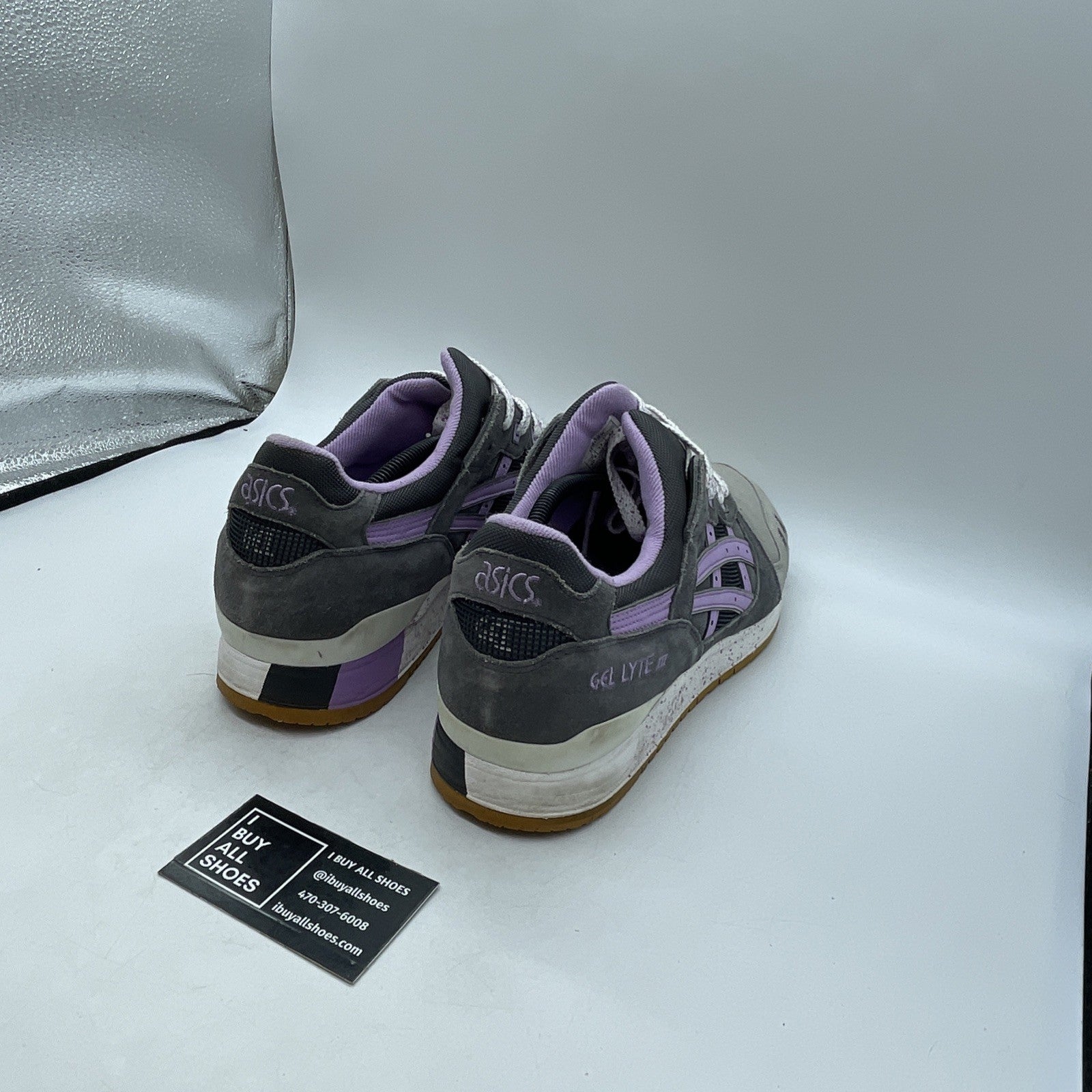 Size 13 - Asics Gel Lyte III H503K Lilac Gray (H503K)