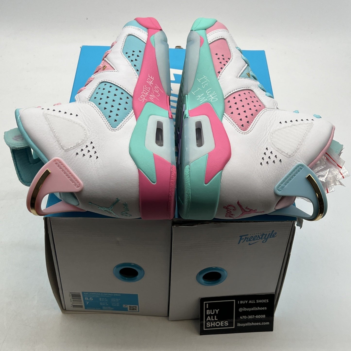 Size 8.5 - Air Jordan 6 Retro Doernbecher 2025 W (IB6059-920)