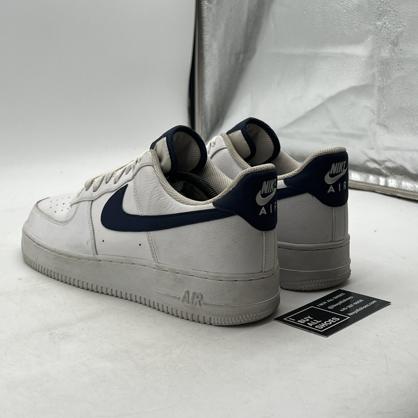 Size 12 - Nike Air Force 1 '07 Midnight Navy (CJ1607-100)