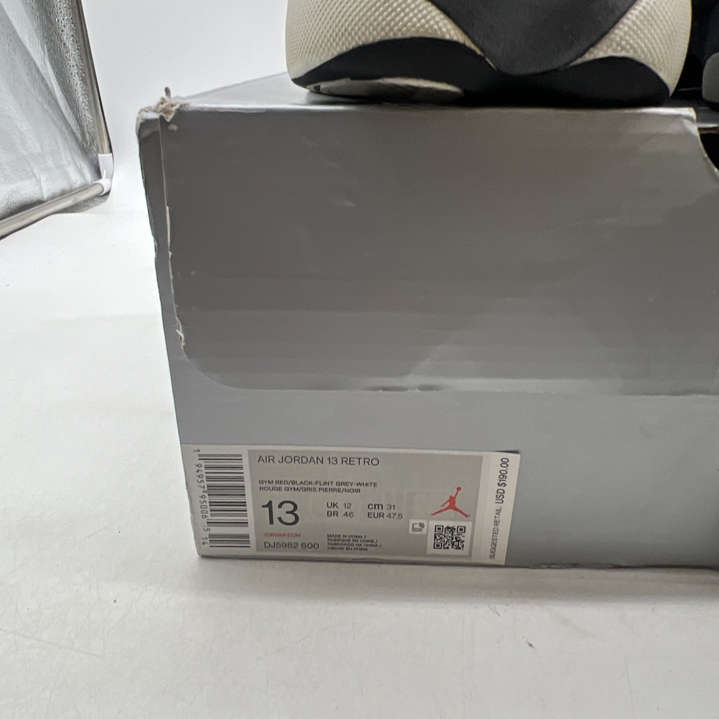 Size 13 - Air Jordan 13 Red/White - (DJ5982-600)