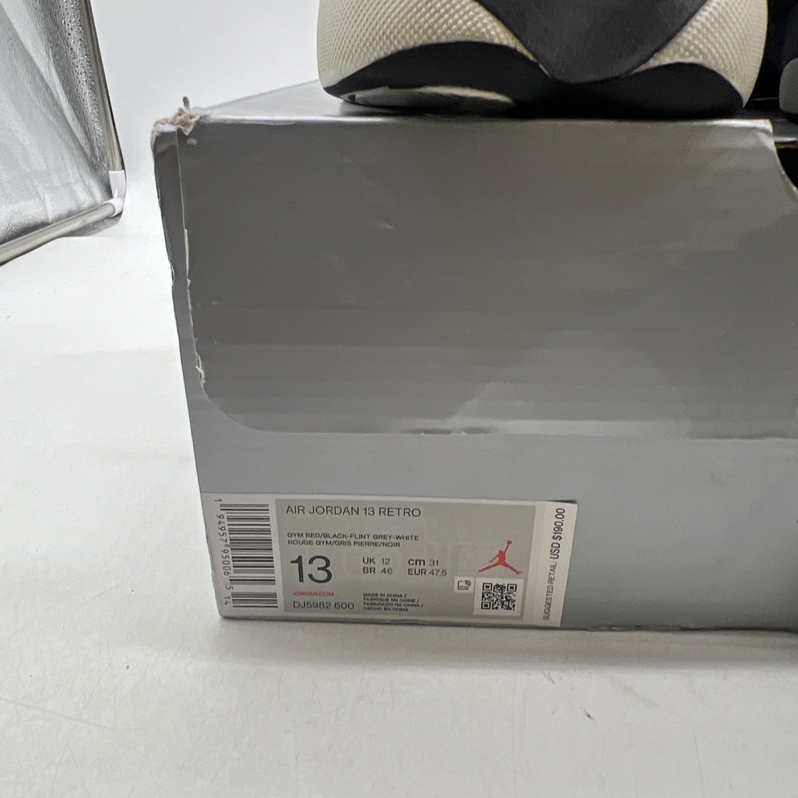 Size 13 - Air Jordan 13 Red/White - (DJ5982-600)