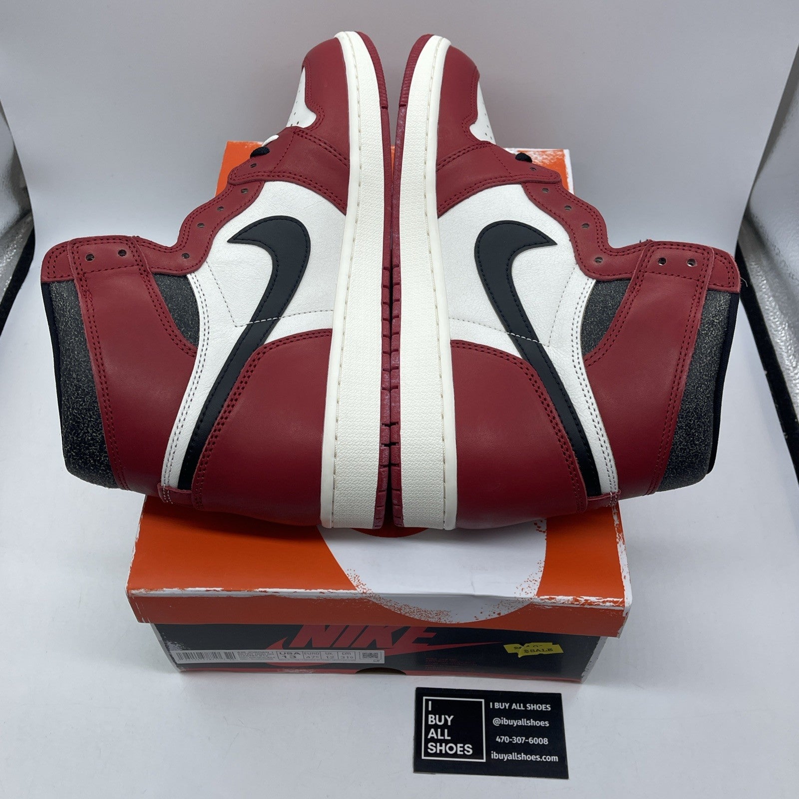 Size 13 - Jordan 1 Retro High OG Chicago Reimagined Lost & Found (DZ5485-612)