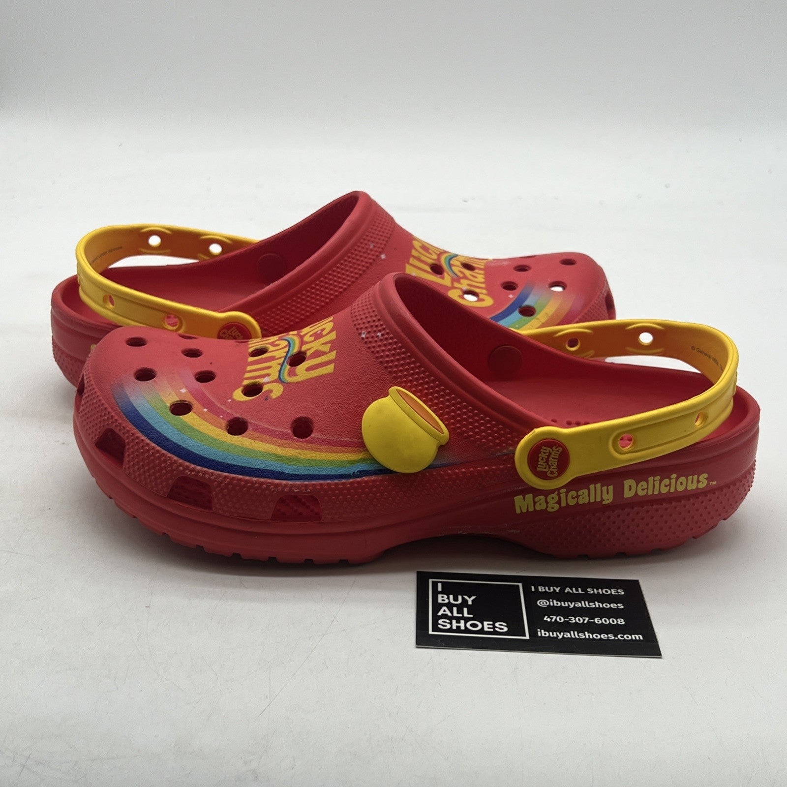 Size 11 - Crocs Lucky Charms Classic Clog Magically Delicious Men’s (207118-610)