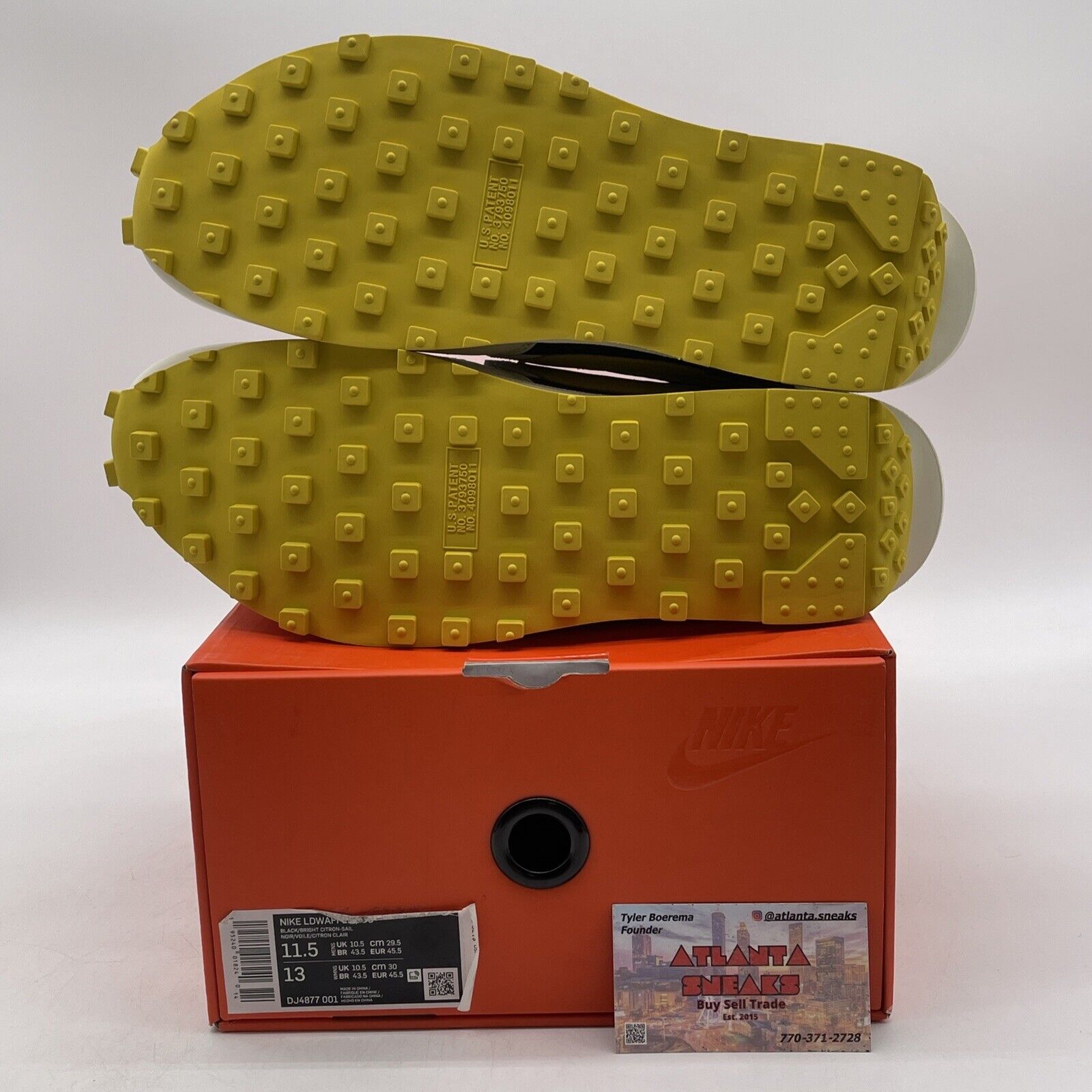 Size 11.5 - Nike sacai x Undercover x LDWaffle Bright Citron (DJ4877-001)