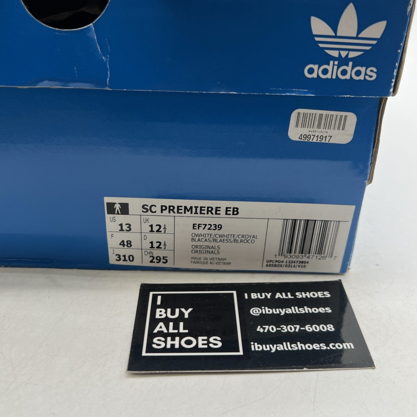 Size 13 - Extra Butter x Adidas SC Premiere Cableknit (EF7239)