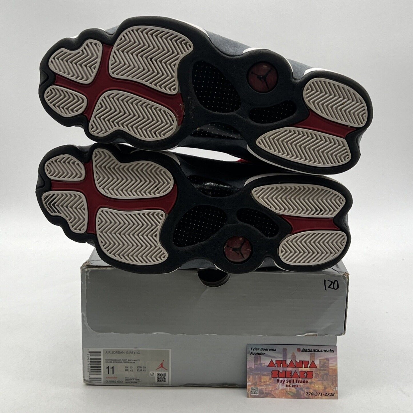 Size 11 - Jordan 13 Red/White Grey Leather Suede (DJ5982-600)
