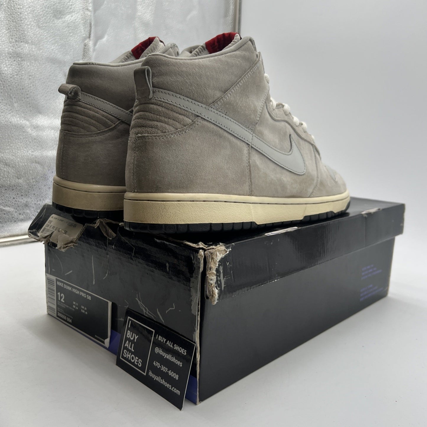 Size 12 - Nike Dunk Pro SB High Pee Wee Herman (305050-004)