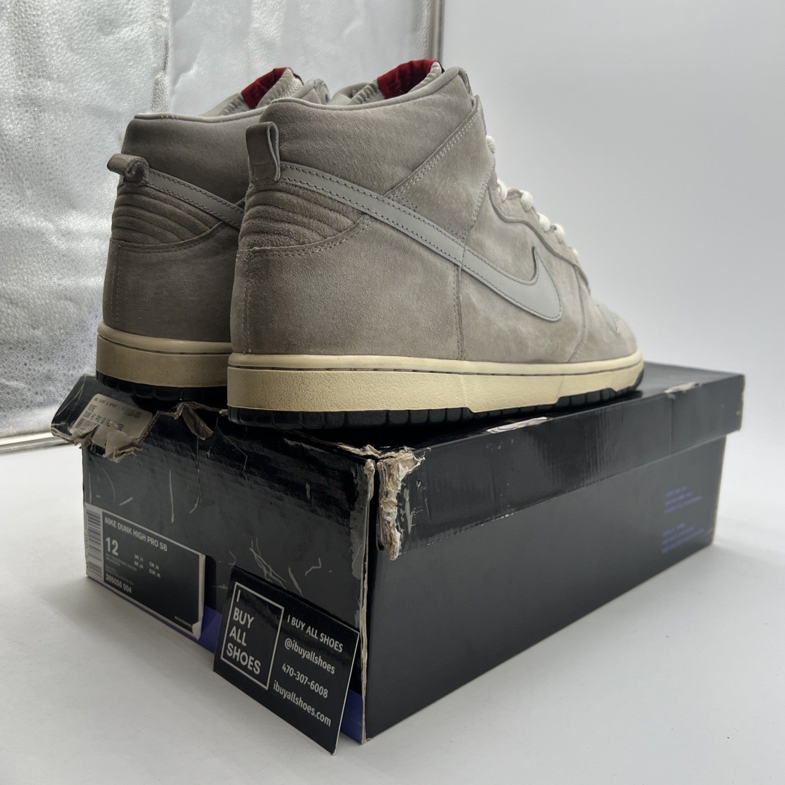 Size 12 - Nike Dunk Pro SB High Pee Wee Herman (305050-004)