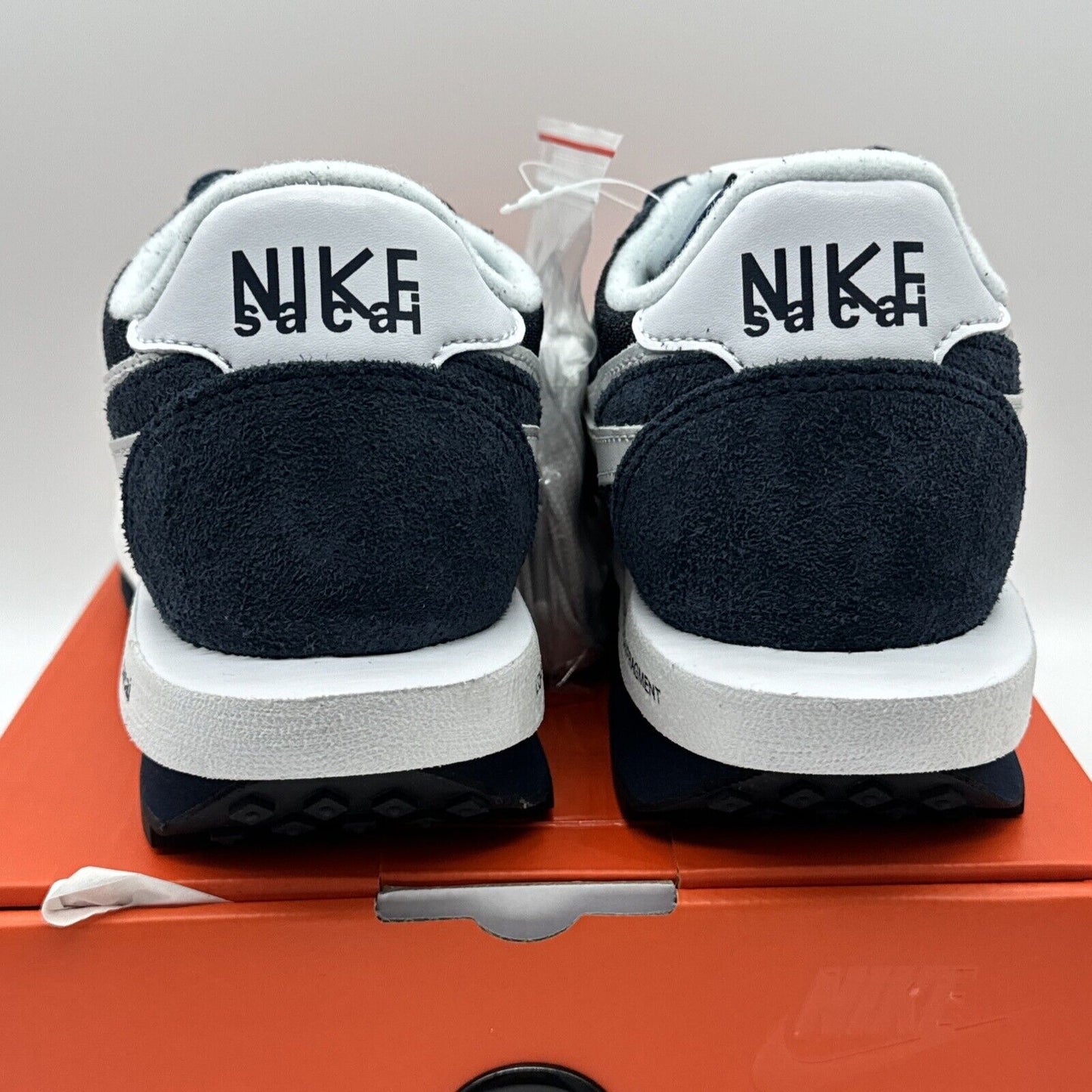 Size 5 - Nike LDV Waffle x Fragment Design x sacai Low Blackened Blue