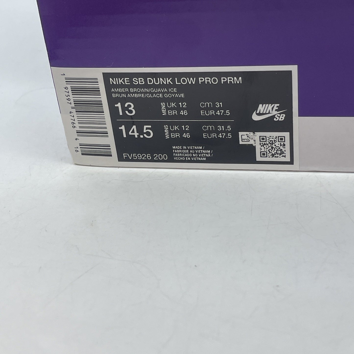 Size 13 - Nike Dunk SB Low Trocadéro Gardens (FV5926-200)