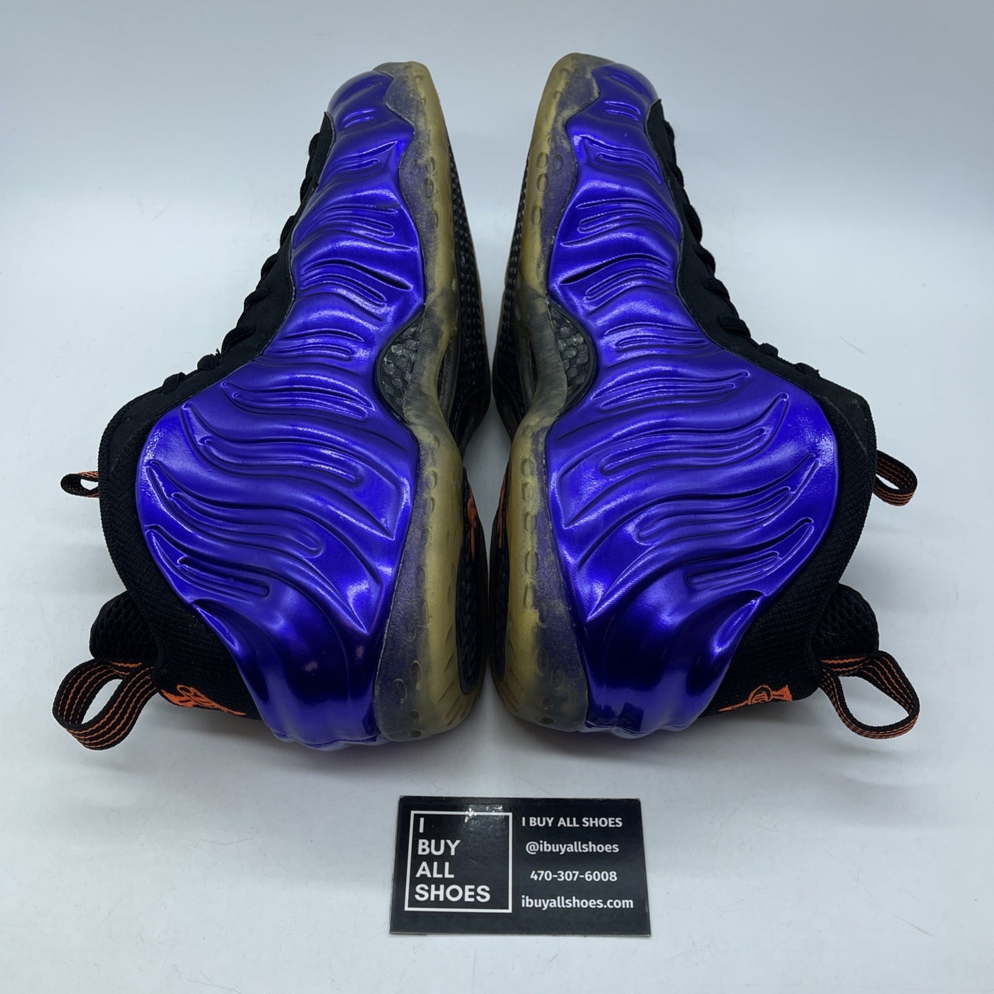 Size 11.5 - Nike Air Foamposite One Phoenix Suns Purple Black (314996-501)