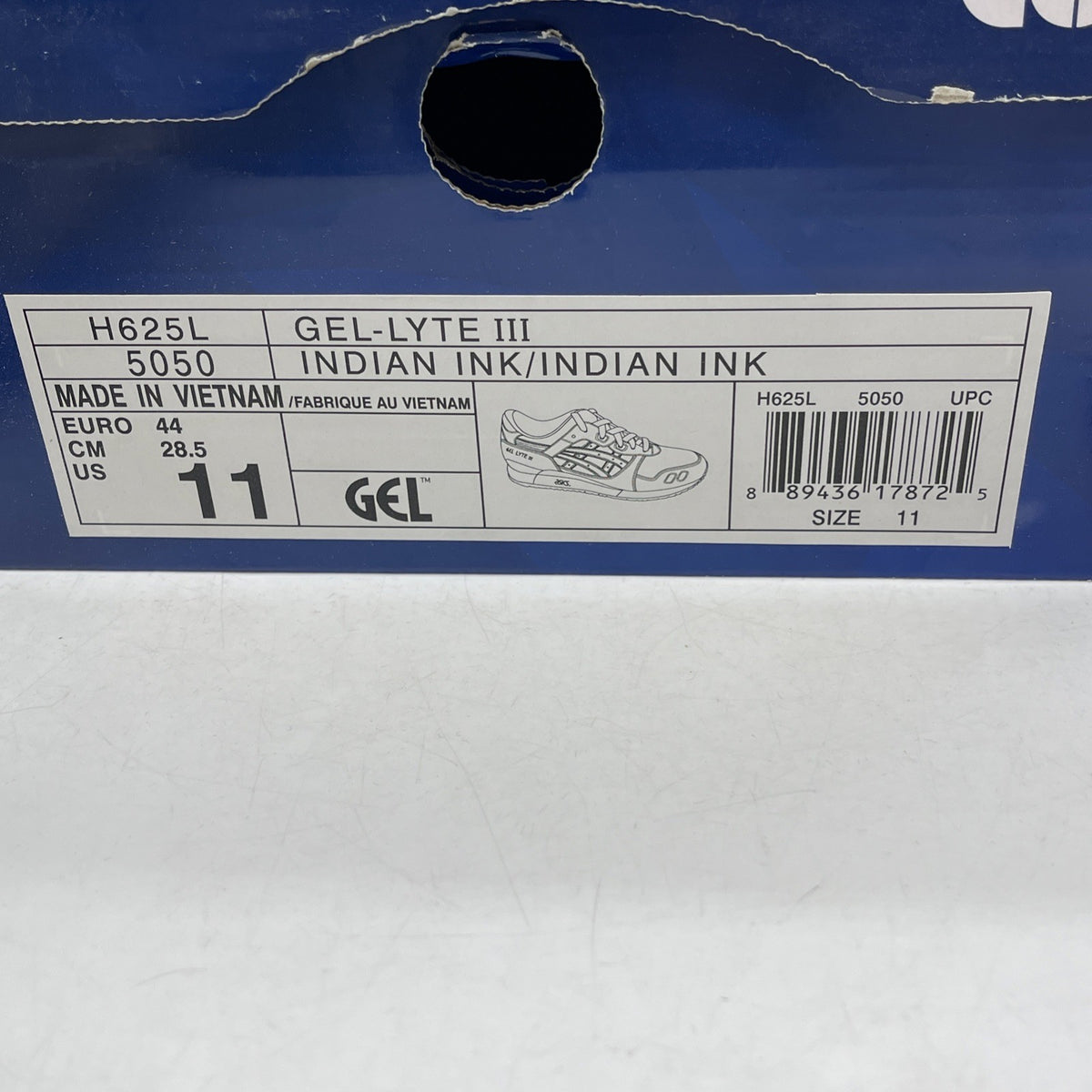 Size 11 - Asics Gel-Lyte III Japanese Denim Indian (H625L5050)